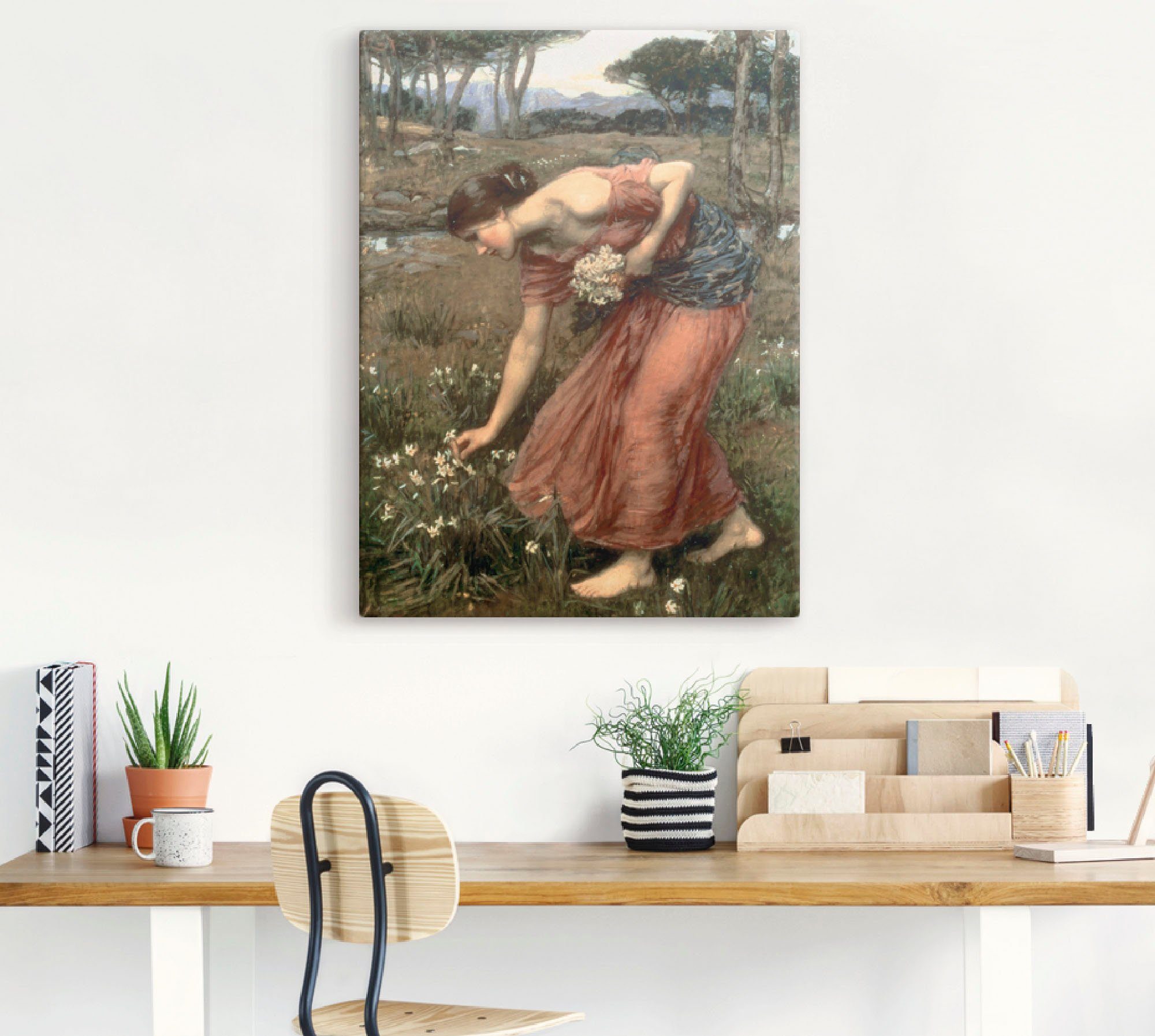 Artland Artprint Narcis als artprint op linnen, poster in verschillende formaten maten