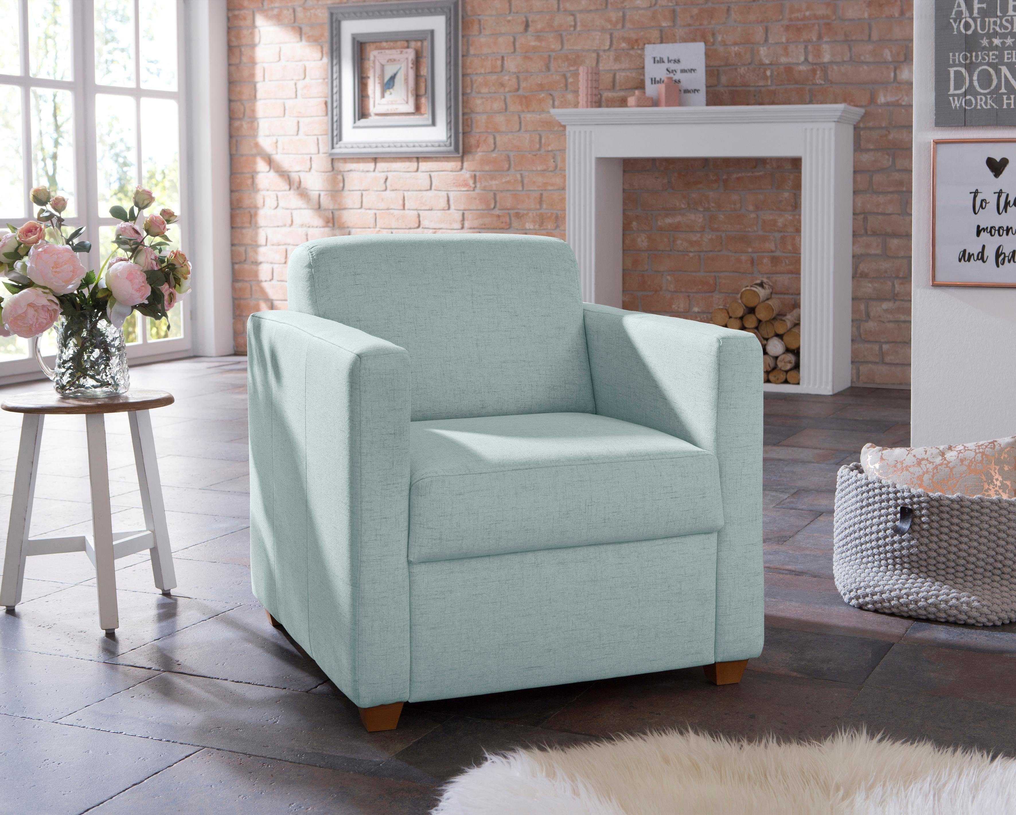 Home affaire Fauteuil Belfort met binnenvering
