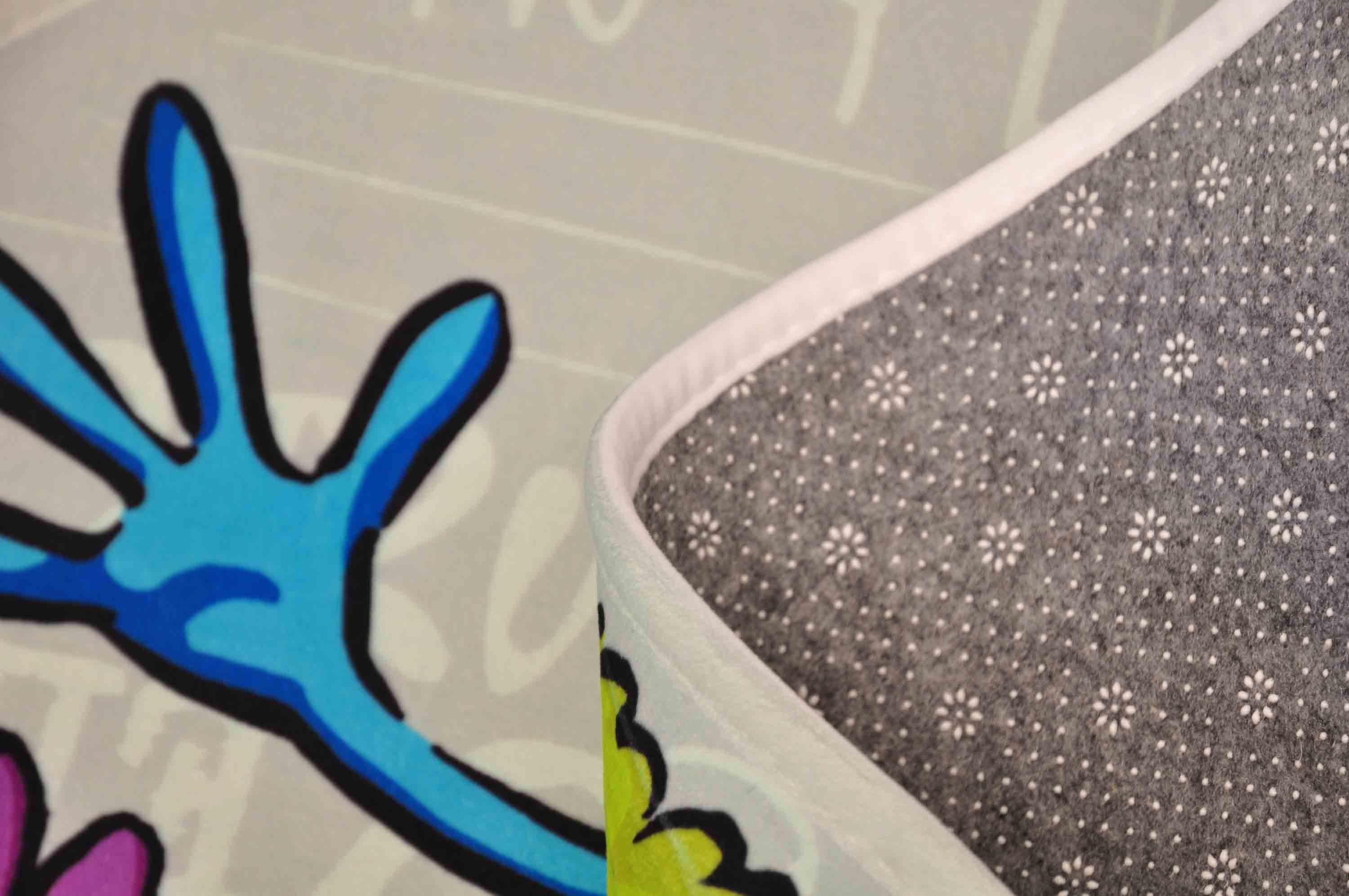 Böing Carpet Kindervloerkleed Lovely Kids 417 Motief aliens, kinderkamer