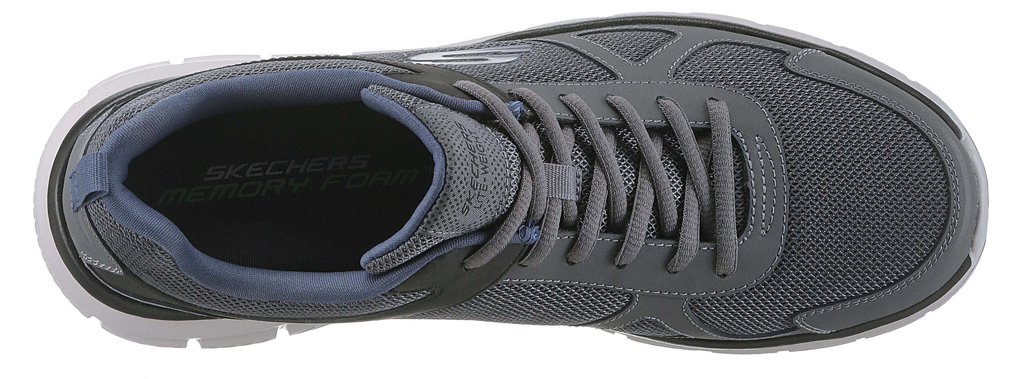 Skechers Sneakers Track-Scloric , vrijetijdsschoen, lage schoen, veterschoen met skechers memory foam