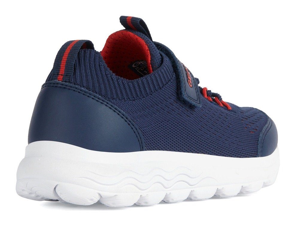 Geox Sneakers J SPHERICA BOY met verwisselbare voetbed, vrijetijdsschoen, lage schoen, veterschoen