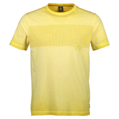 Lerros NU 15% KORTING: LERROS T-shirt met ronde hals en structuurprint