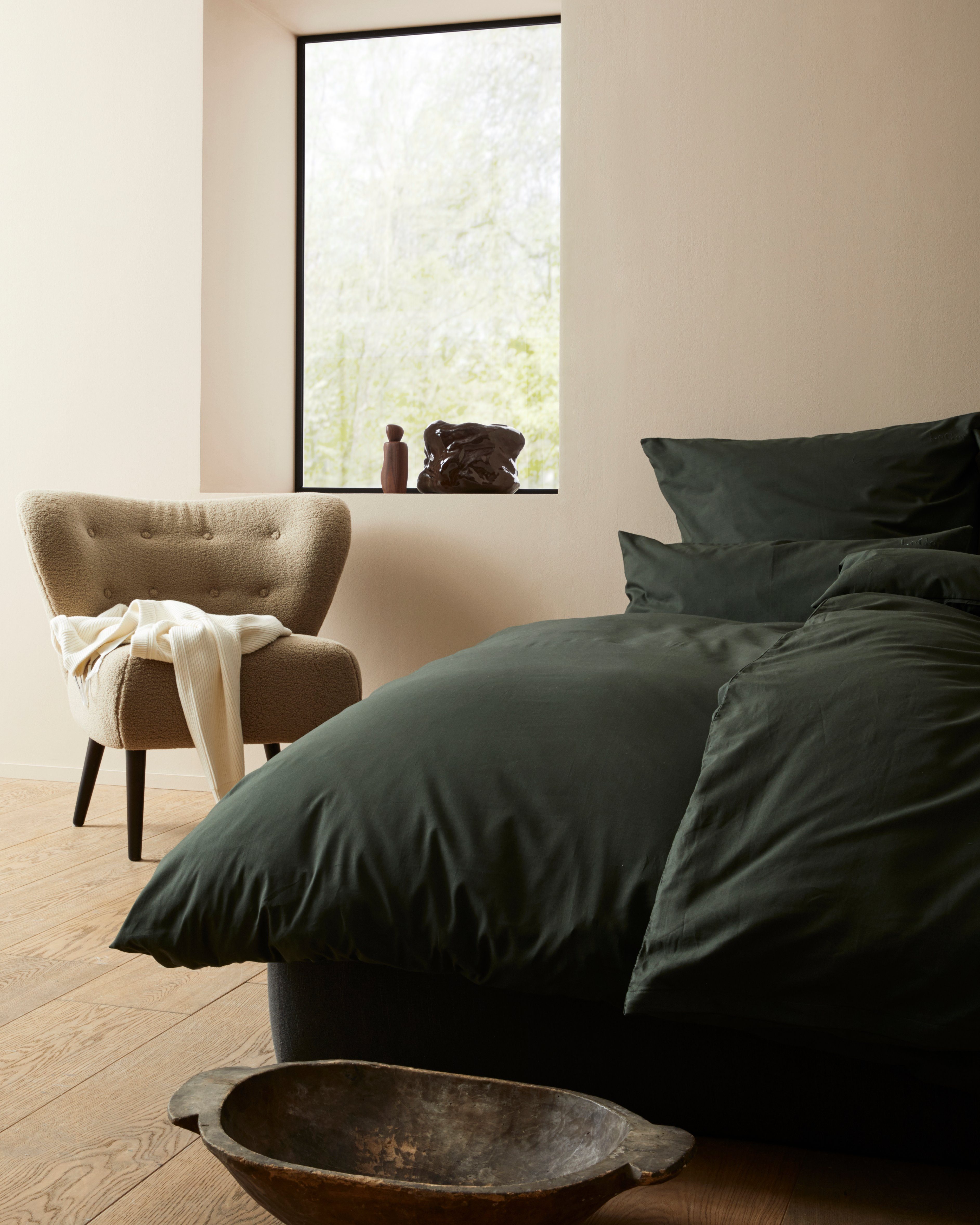 LeGer Home by Lena Gercke Fauteuil Dinah Knoopdetails op de achterkant, naar keuze met of zonder poef/voetenbank