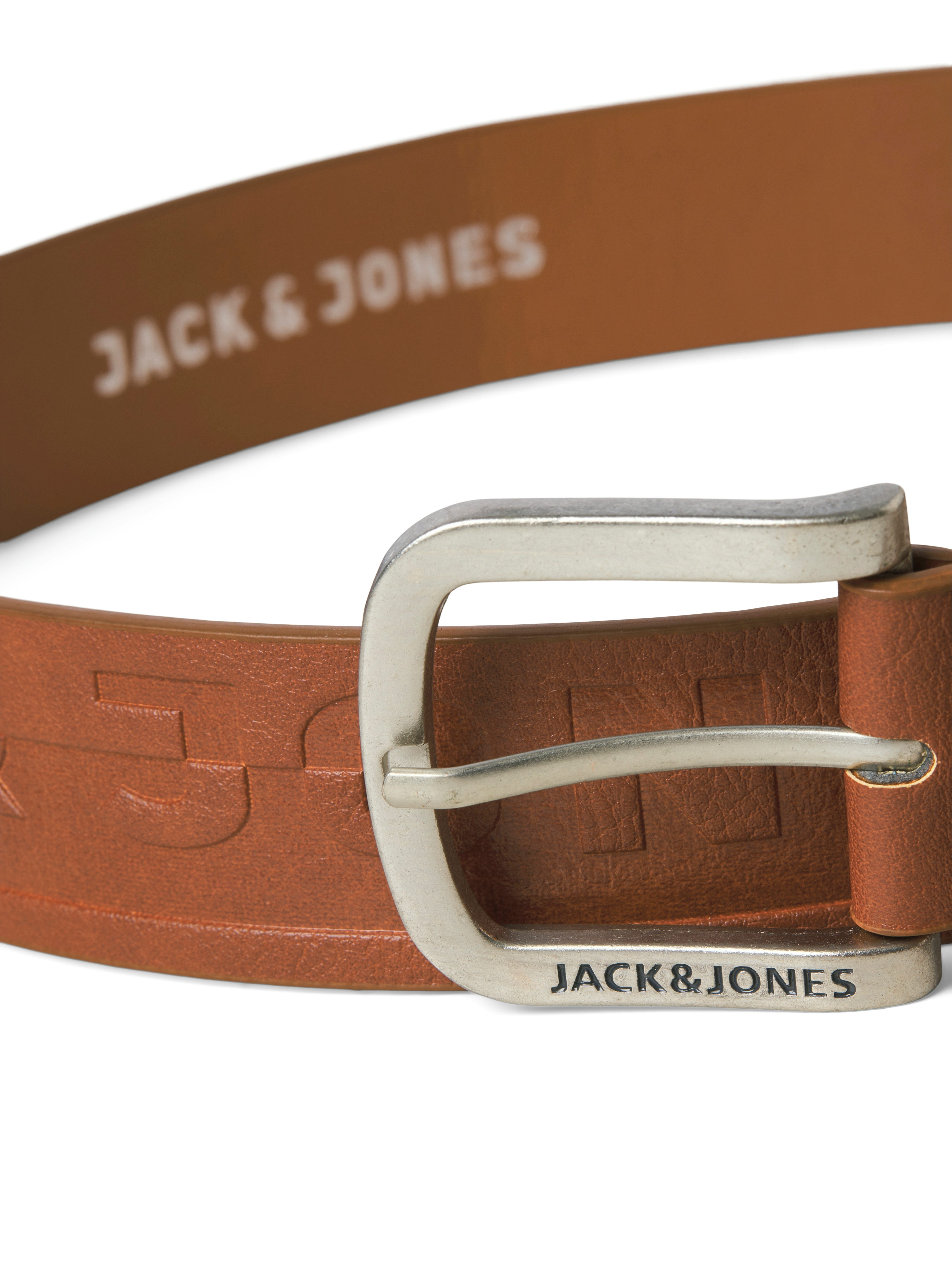 Jack & Jones Leren riem JACHARRY BELT NOOS