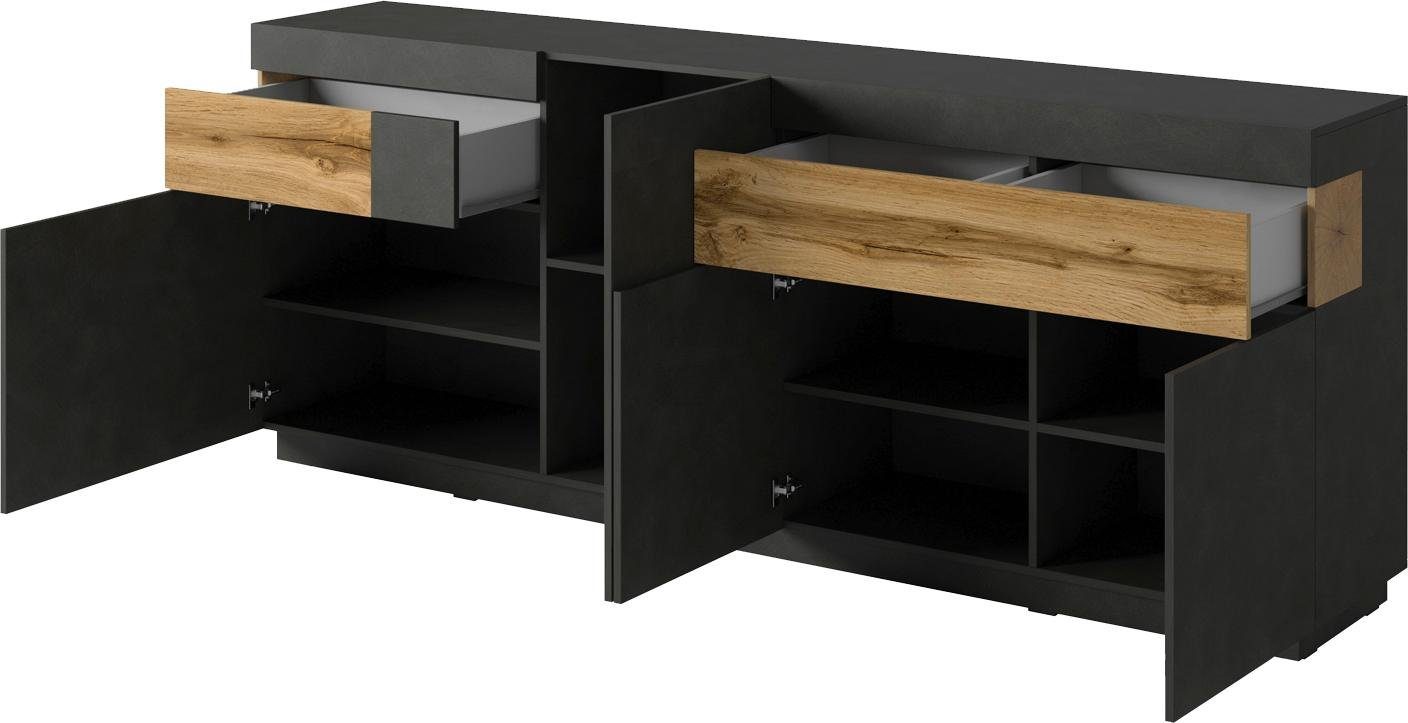 INOSIGN Dressoir Silke Breedte 218, 5 cm