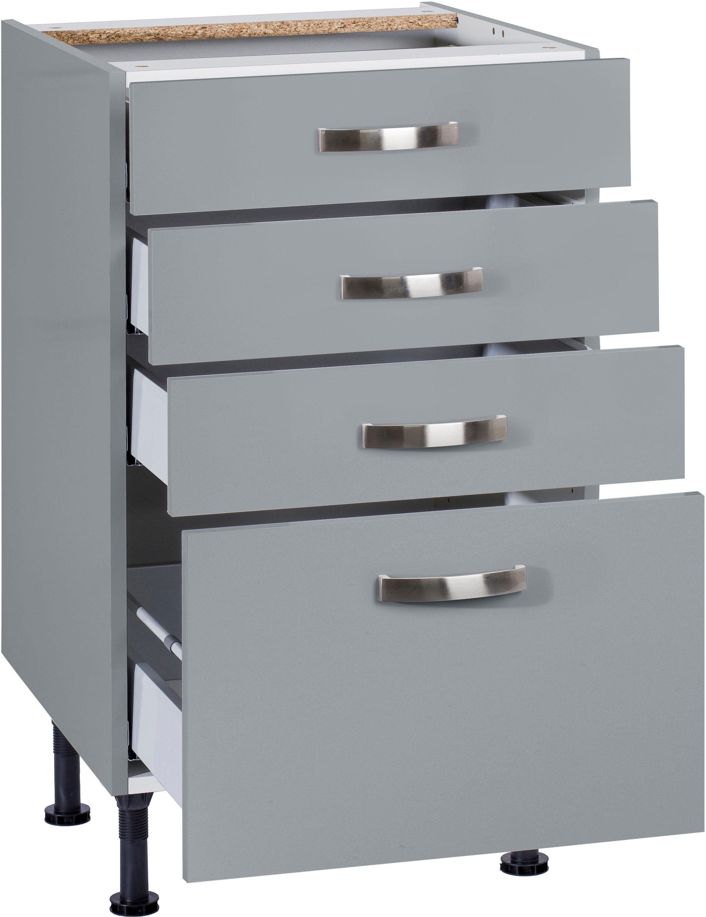 OPTIFIT Onderkast Cara Breedte 50 cm, met volledig uittrekbare laden en soft-closefunctie