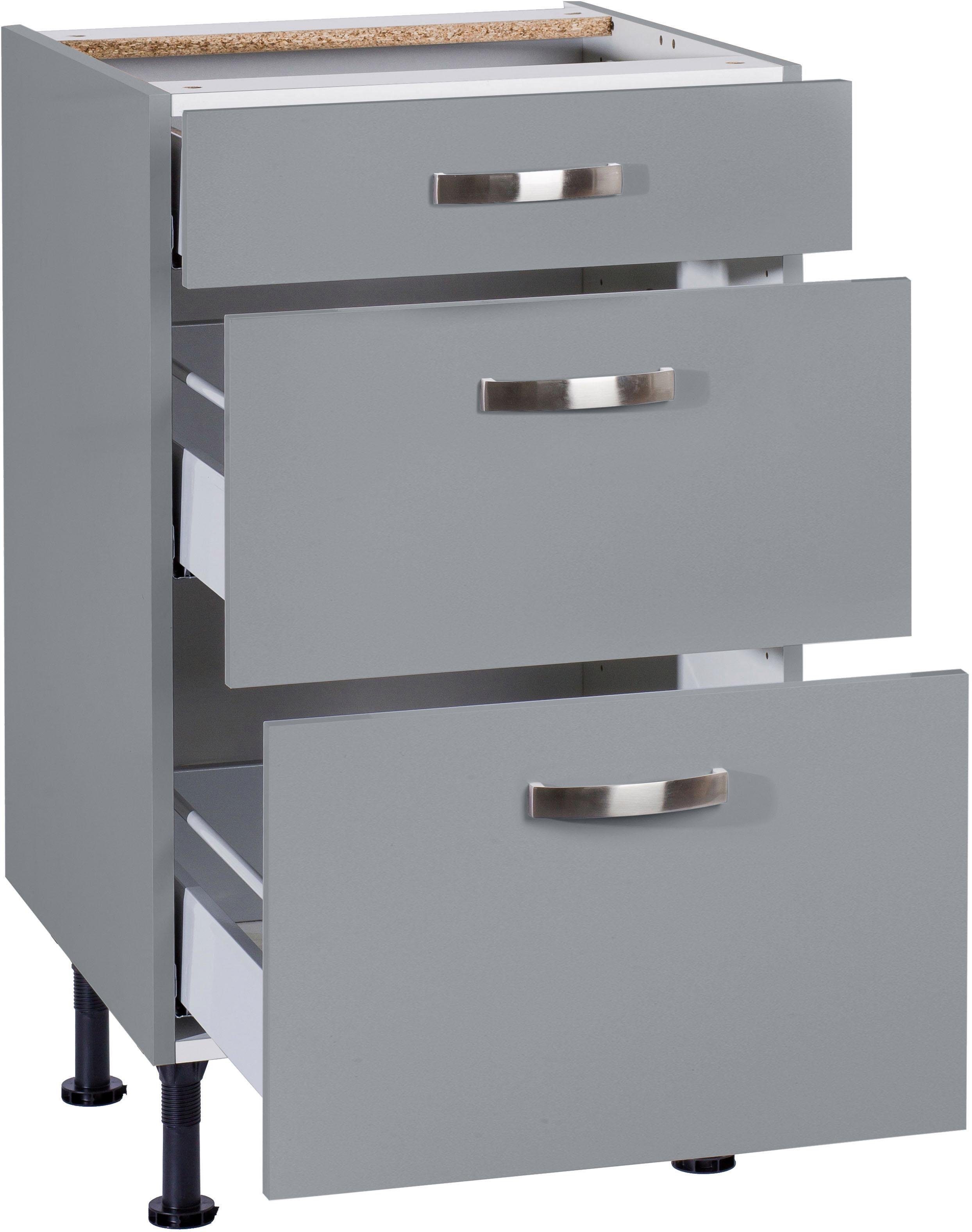 OPTIFIT Onderkast Cara Breedte 50 cm, met volledig uittrekbare laden en soft-closefunctie