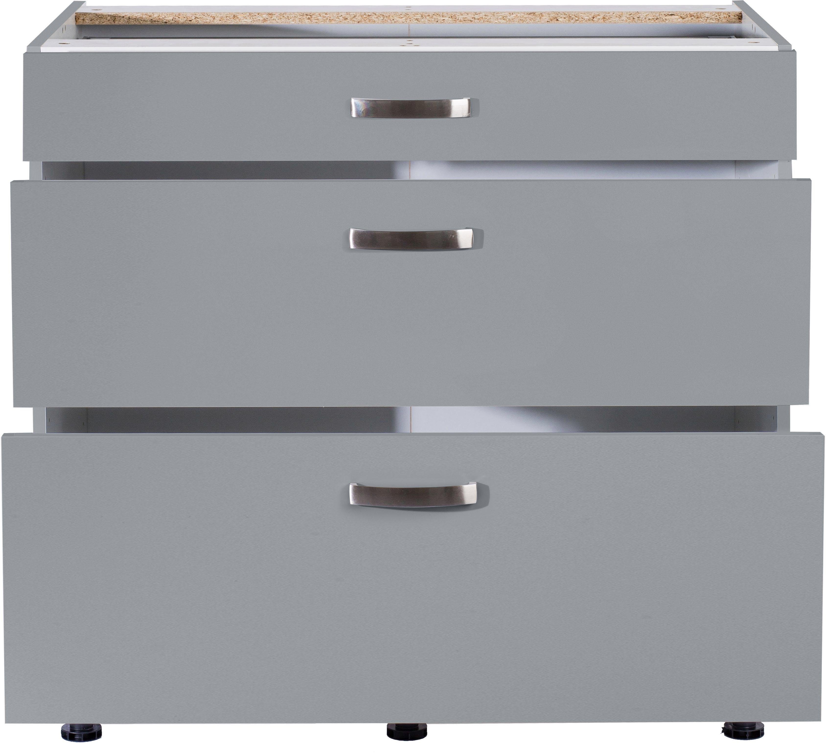 OPTIFIT Onderkast Cara Breedte 90 cm, met volledig uittrekbare laden en soft-closefunctie