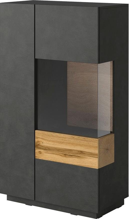 INOSIGN Vitrinekast Silke Hoogte 138,5 cm