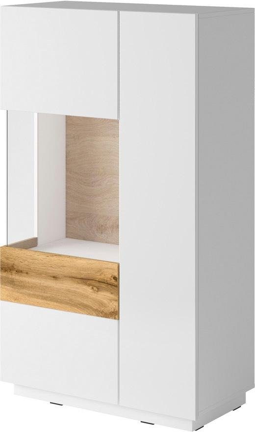 INOSIGN Vitrinekast Silke Hoogte 138,5 cm