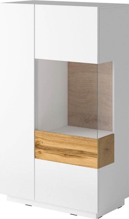 INOSIGN Vitrinekast Silke Hoogte 138,5 cm