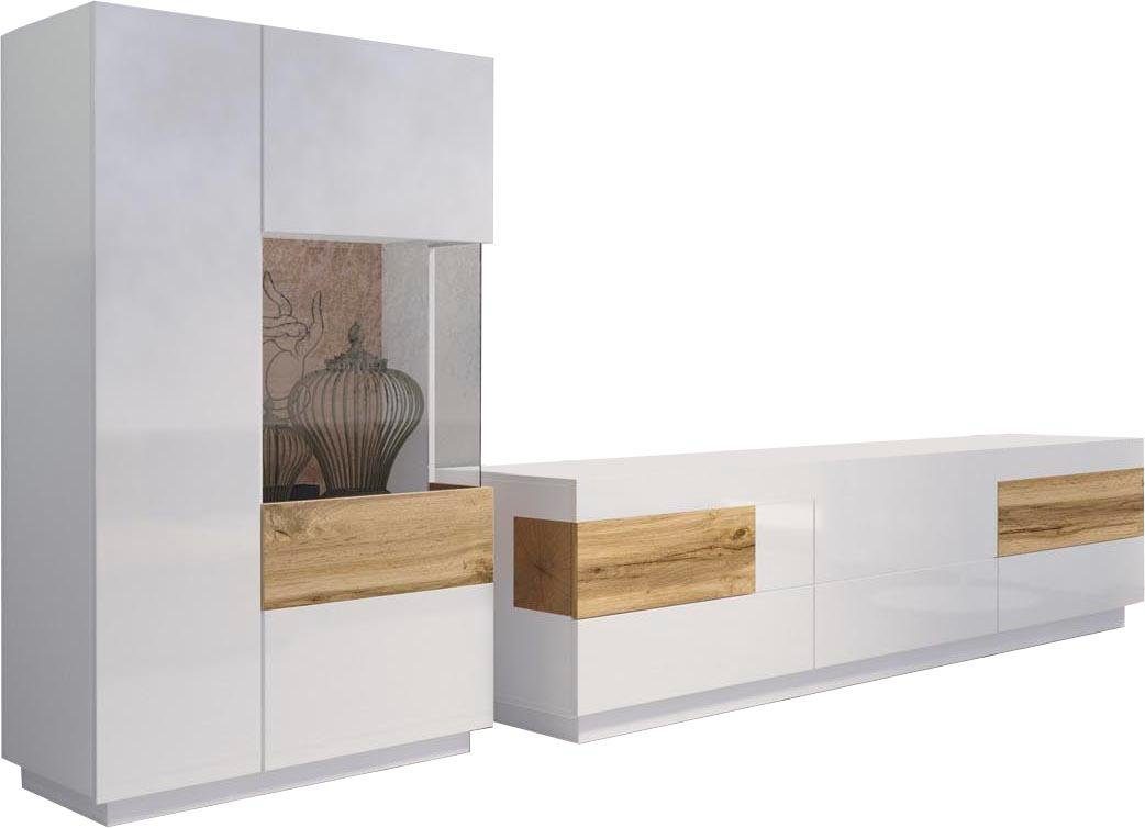 INOSIGN Wandmeubel Silke (2-delig) (set, 2-delig)