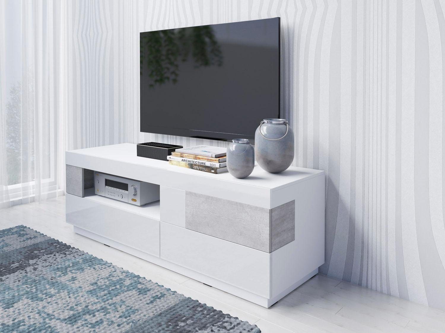 Helvetia Meble Tv-meubel Silke Breedte 160 cm