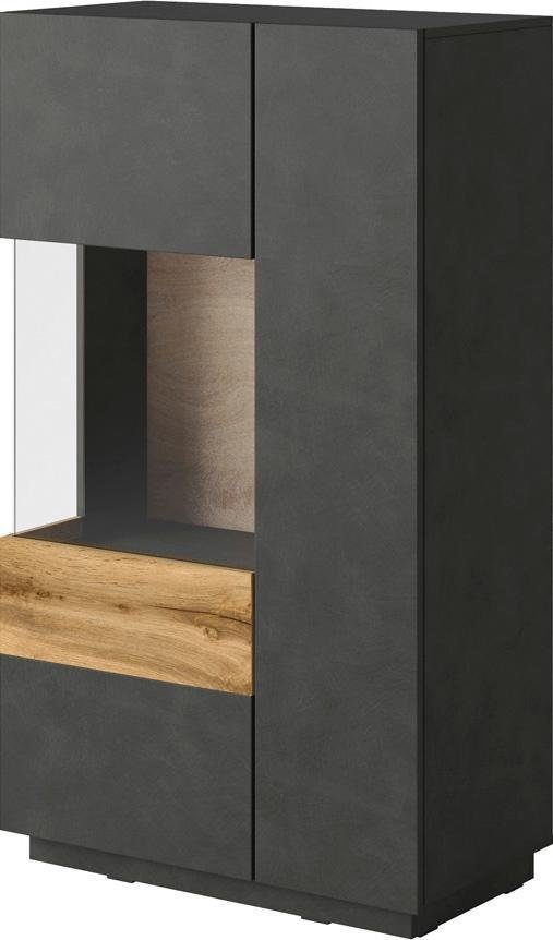 INOSIGN Vitrinekast Silke Hoogte 138,5 cm