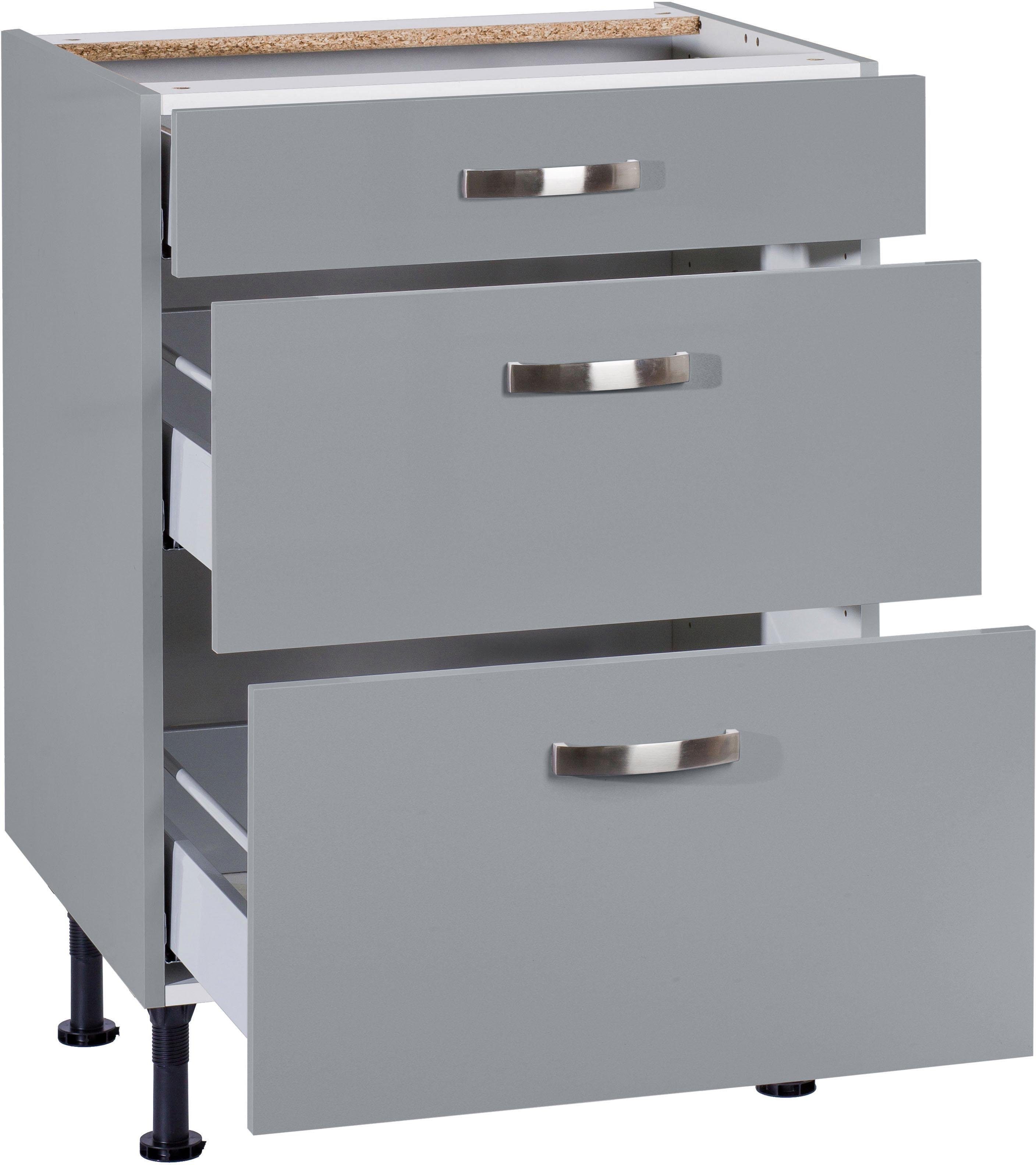 OPTIFIT Onderkast Cara Breedte 60 cm, met volledig uittrekbare laden en soft-closefunctie