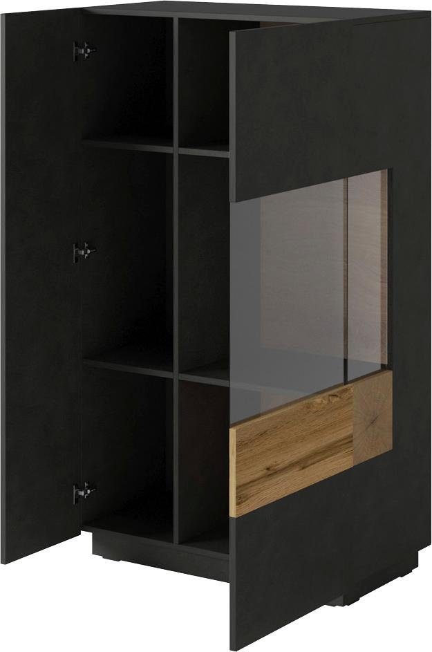 INOSIGN Vitrinekast Silke Hoogte 138,5 cm