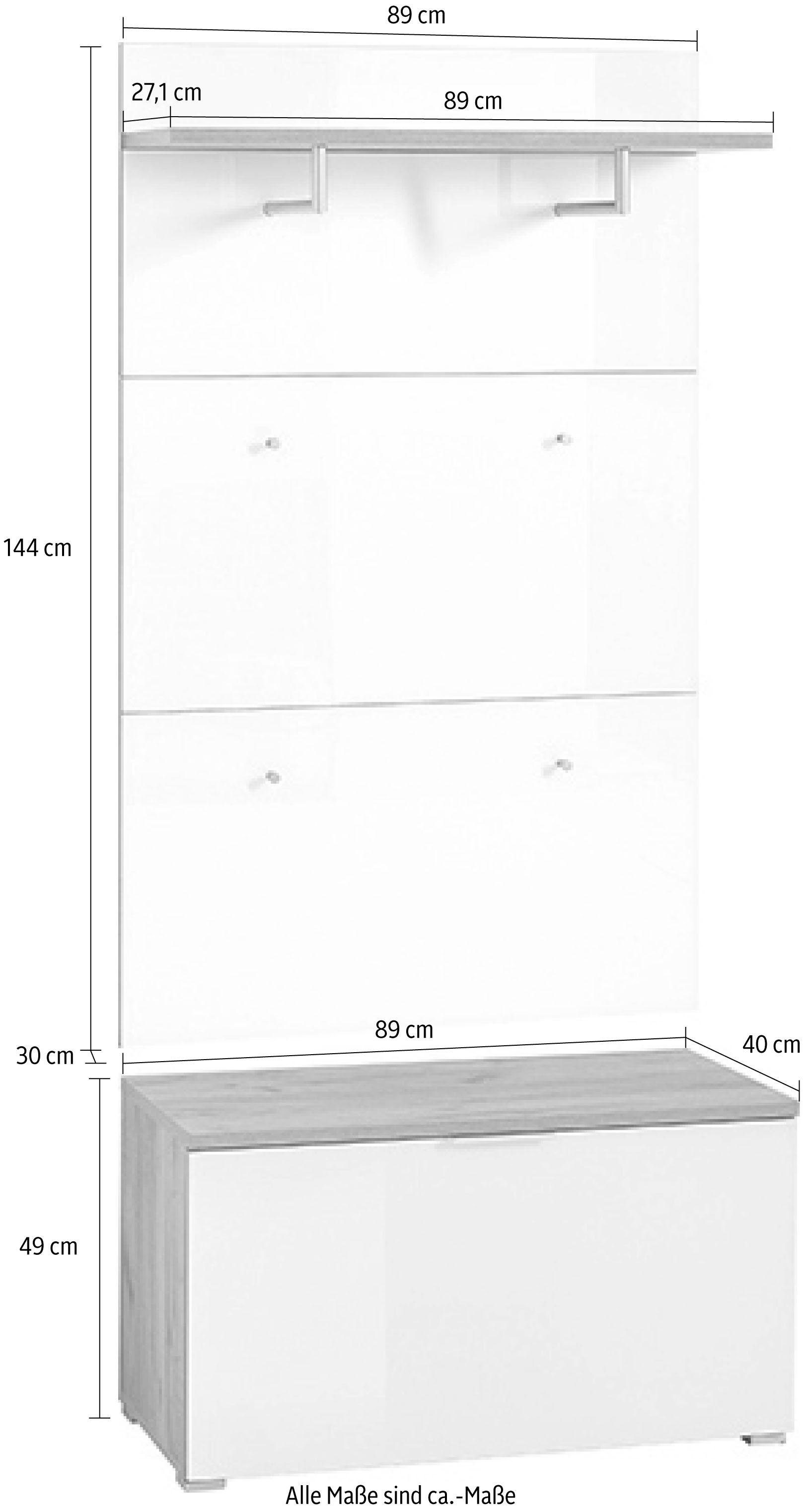 GERMANIA Halmeubelset GW-Telde (set, 2-delig)