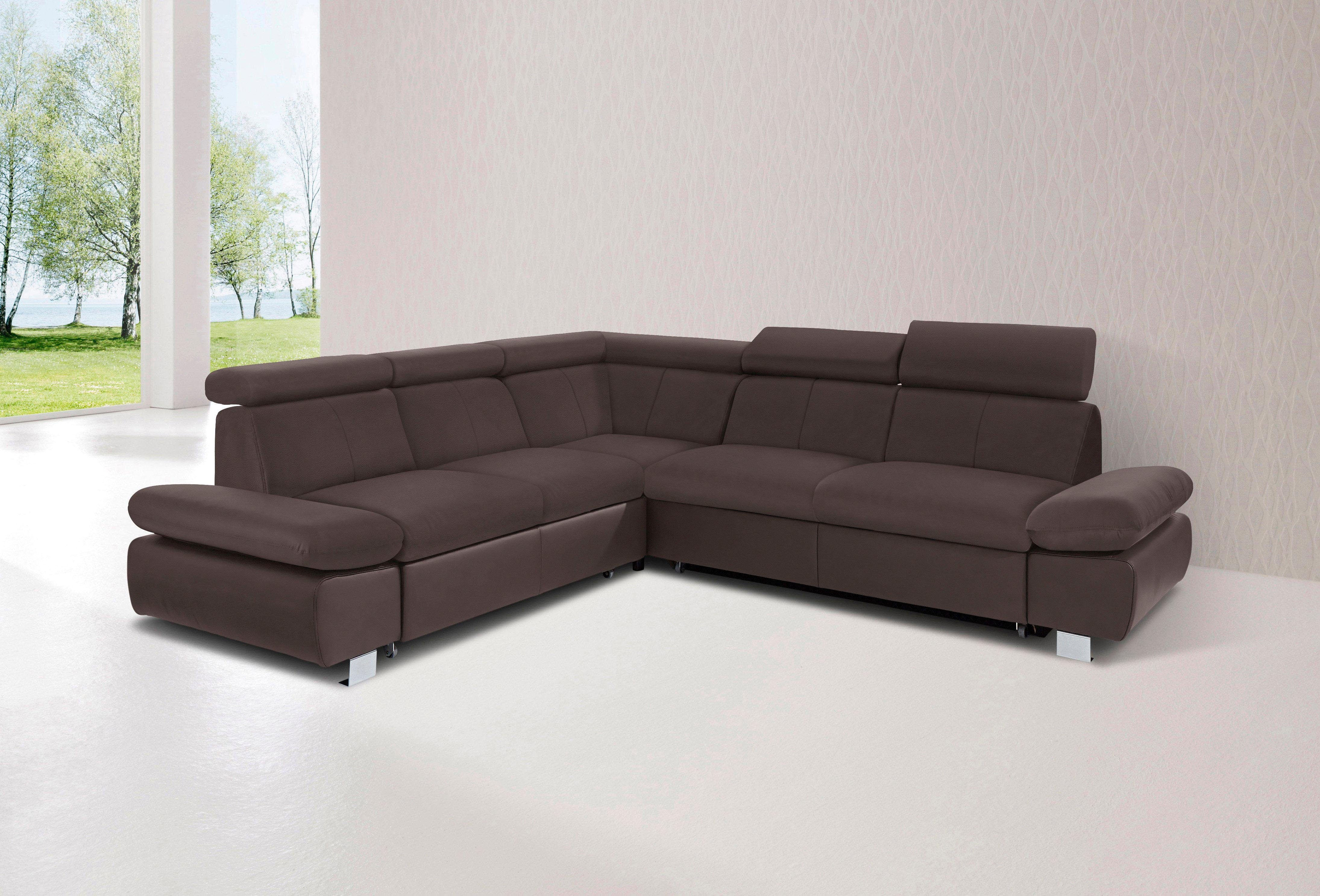 exxpo sofa fashion Hoekbank optioneel met bedfunctie