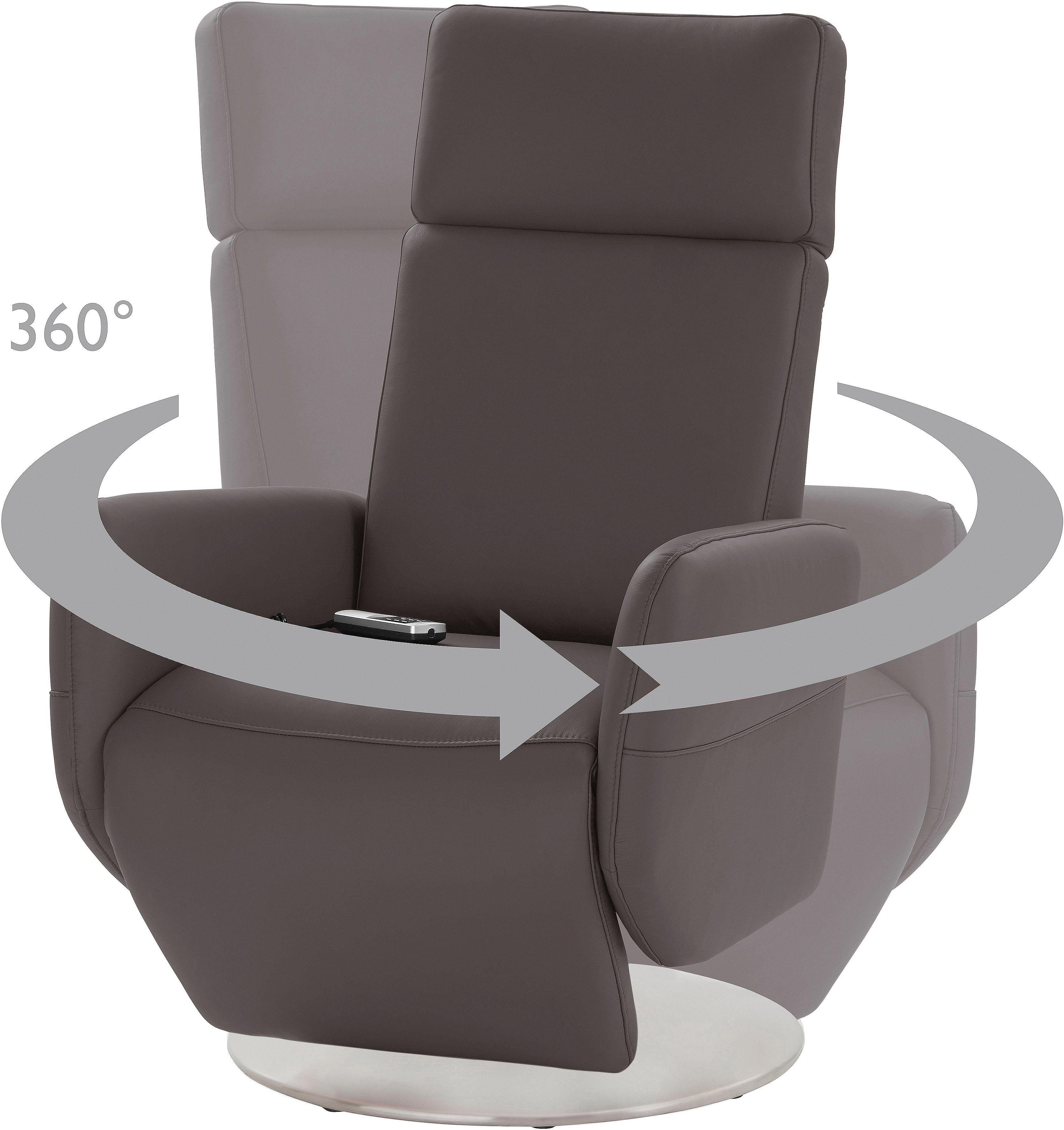 Places of Style Relaxfauteuil Cobra in maat m, naar keuze met motor en opstahulp