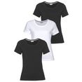eastwind t-shirt (voordeelset, set van 3) zwart