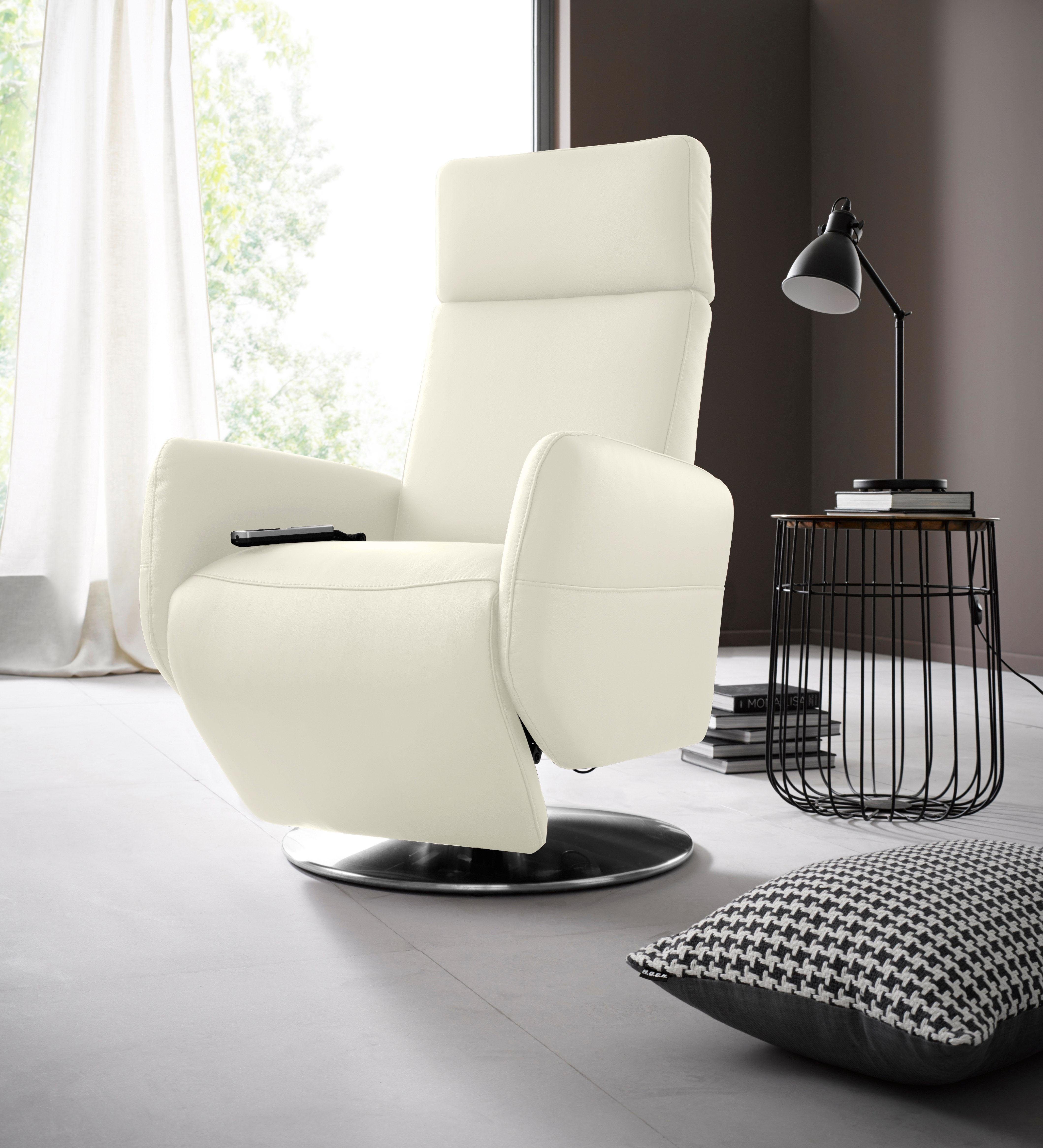 Places of Style Relaxfauteuil Cobra in maat m, naar keuze met motor en opstahulp tv-fauteuils beige