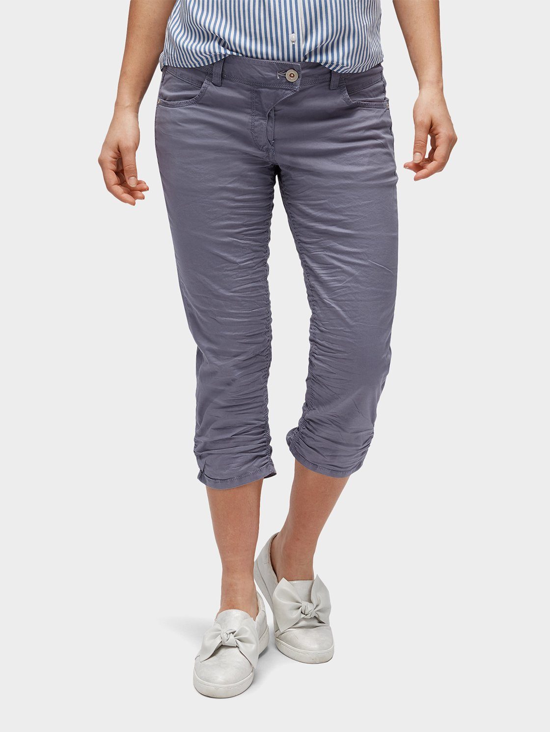 Tom Tailor NU 15% KORTING: TOM TAILOR bermuda Relaxed Tapered 3/4 Hose