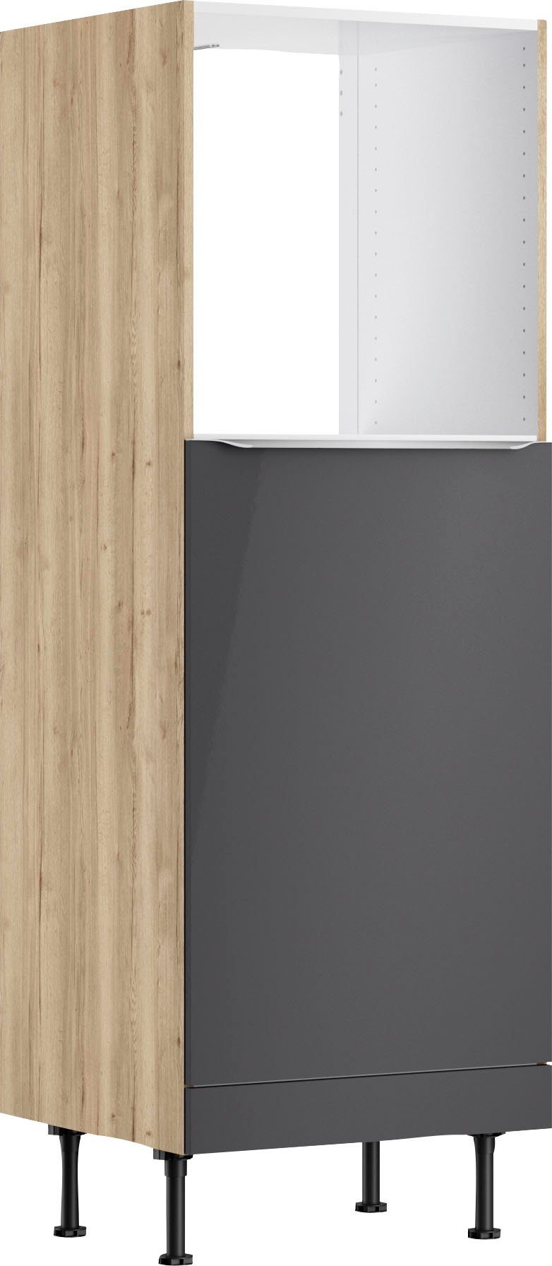 OPTIFIT Oven-/koelkastombouw Aken ombouwkasten grijs