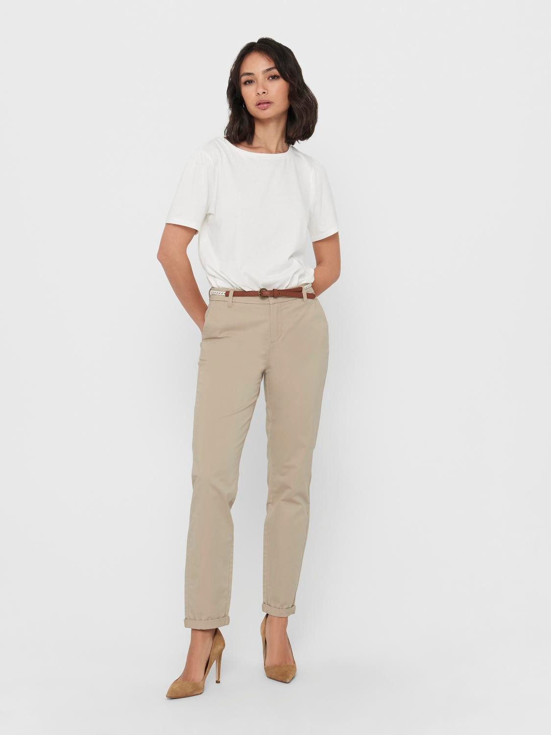 Only Chino ONLBIANA COTTON BELT CHINO CC PNT