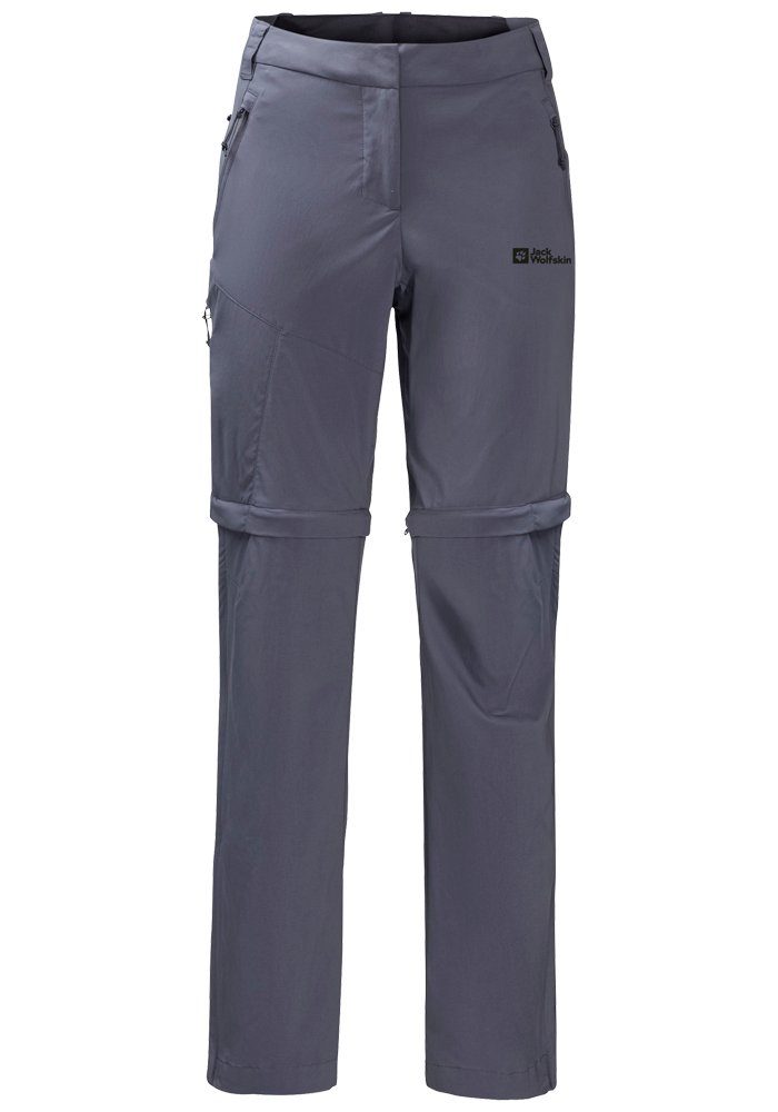 Jack Wolfskin Afritsbroek GLASTAL ZIP AWAY PANTS W