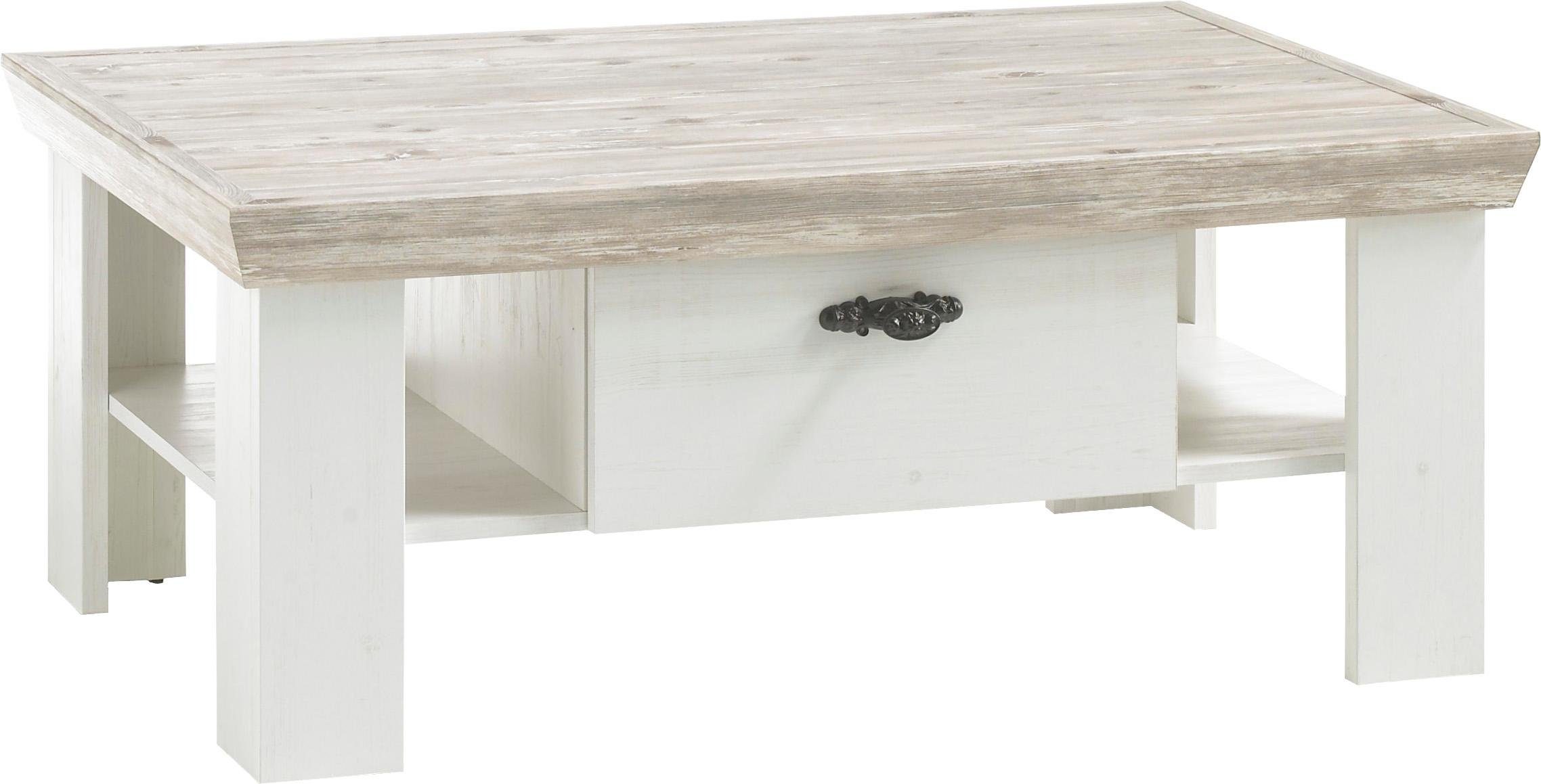 Home affaire Salontafel Florence Breedte ca. 109 cm salontafels wit