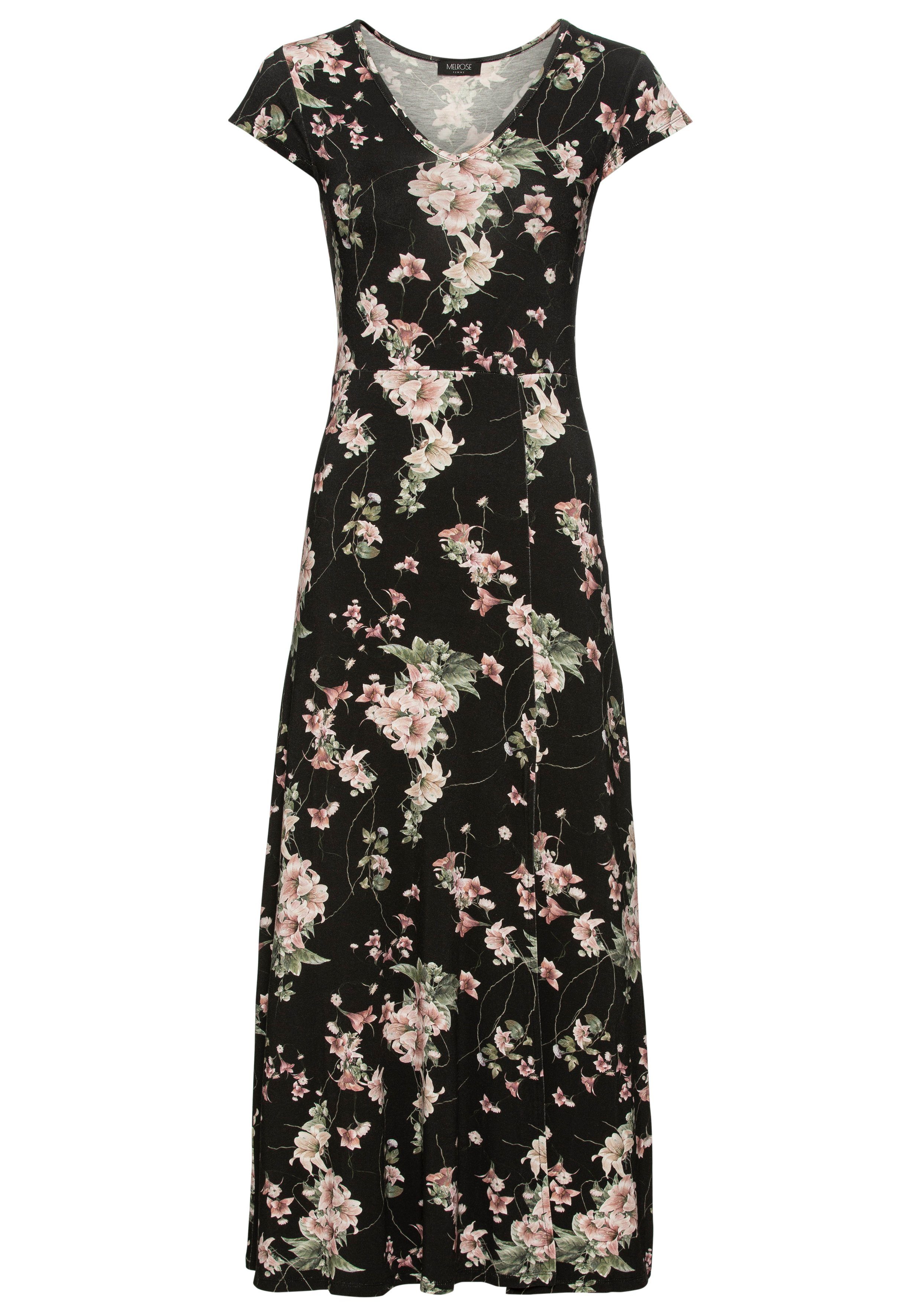 Melrose Maxi-jurk feestelijke gelegenheden, feminiene stijl, van elastische viscosemix
