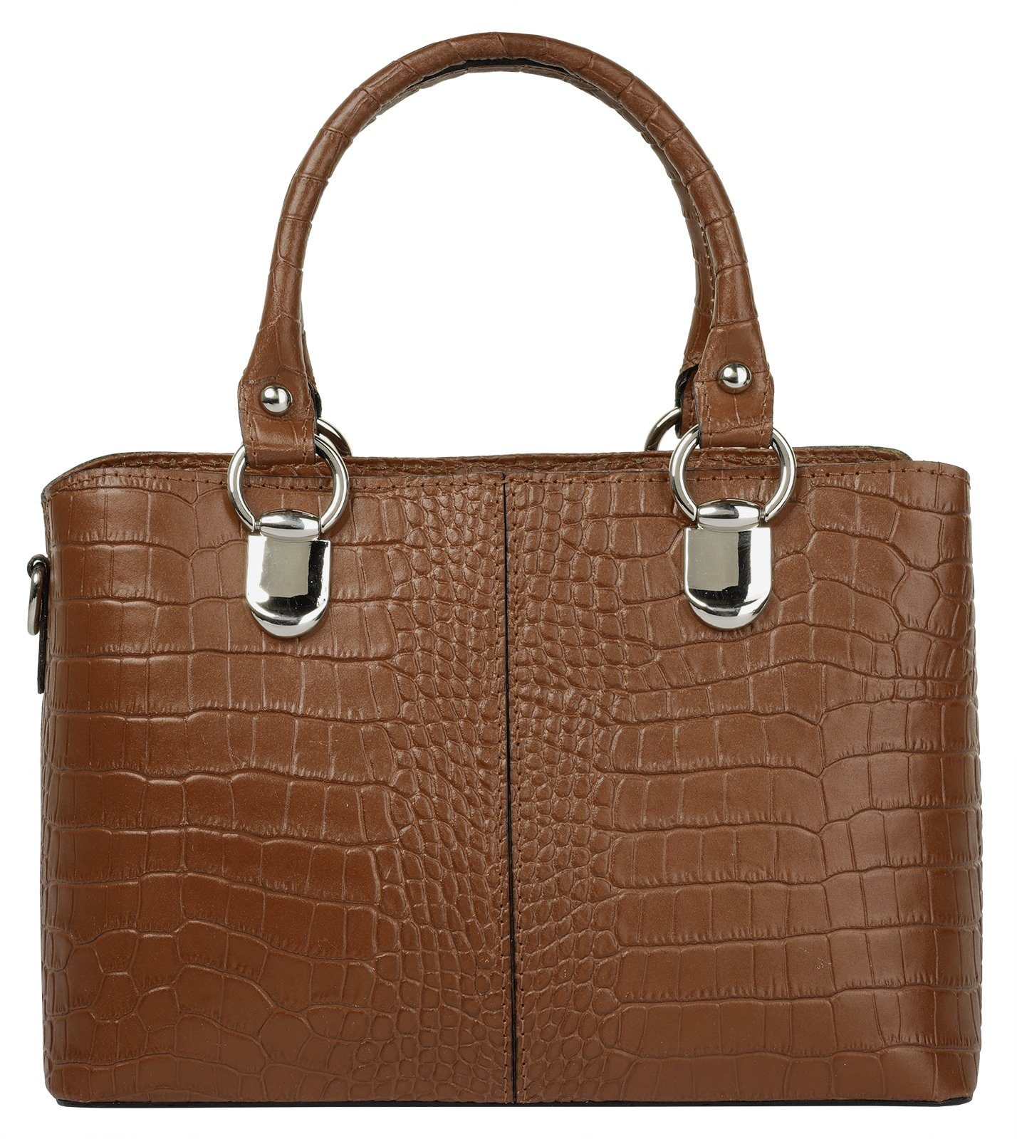 Cluty Schoudertas echt leer, made in italy
