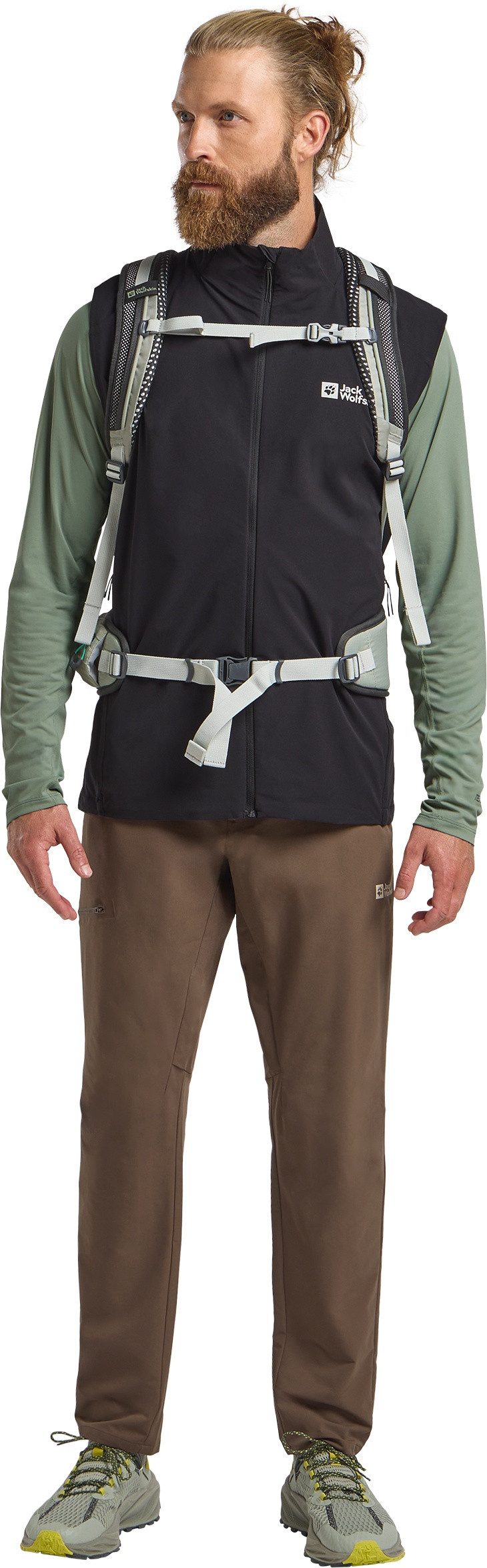 Jack Wolfskin Functionele bodywarmer PRELIGHT STRIDE VEST M