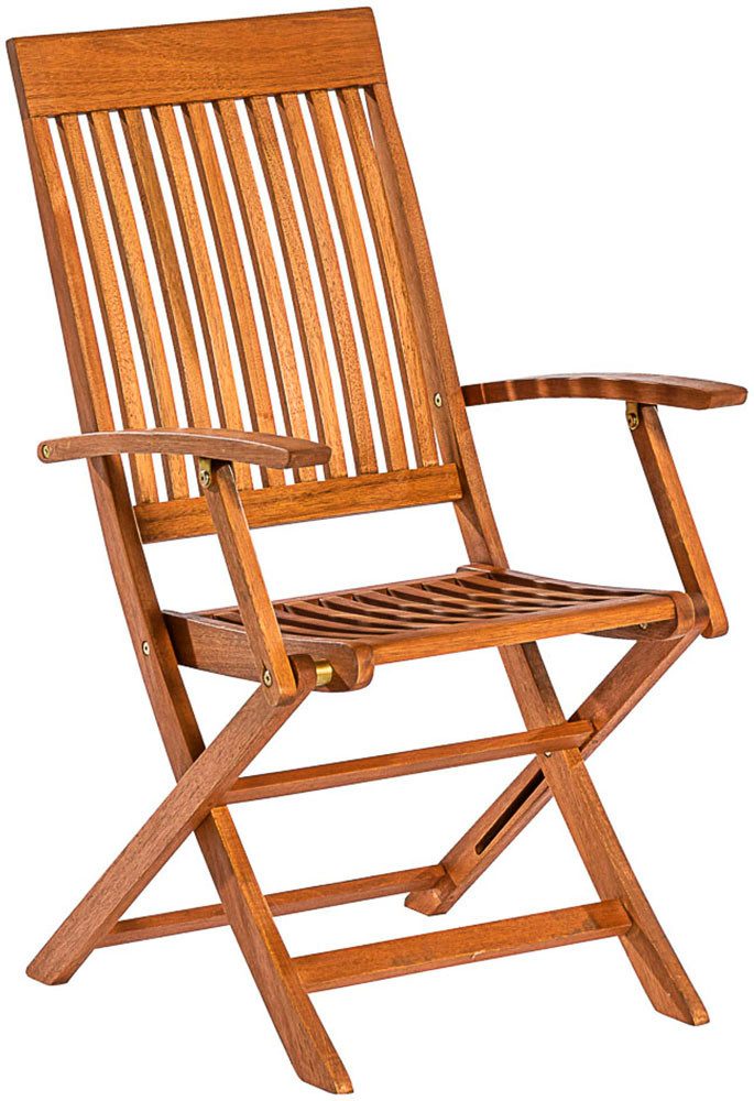 MERXX Balkonset Comodoro 2 klapstoelen en klaptafel (set, 5-delig)