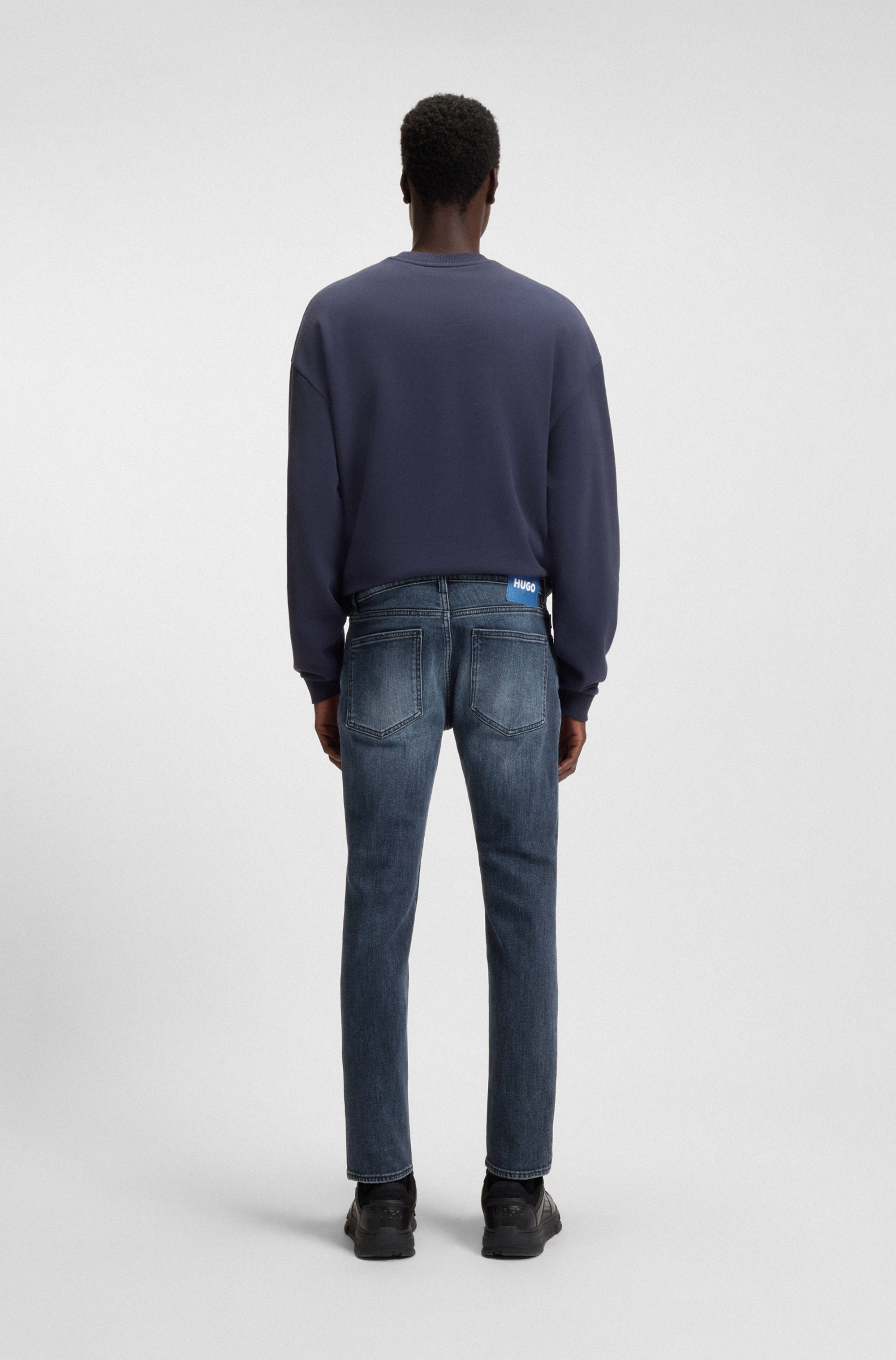 HUGO Blue Slim fit jeans Zane extra slim fit
