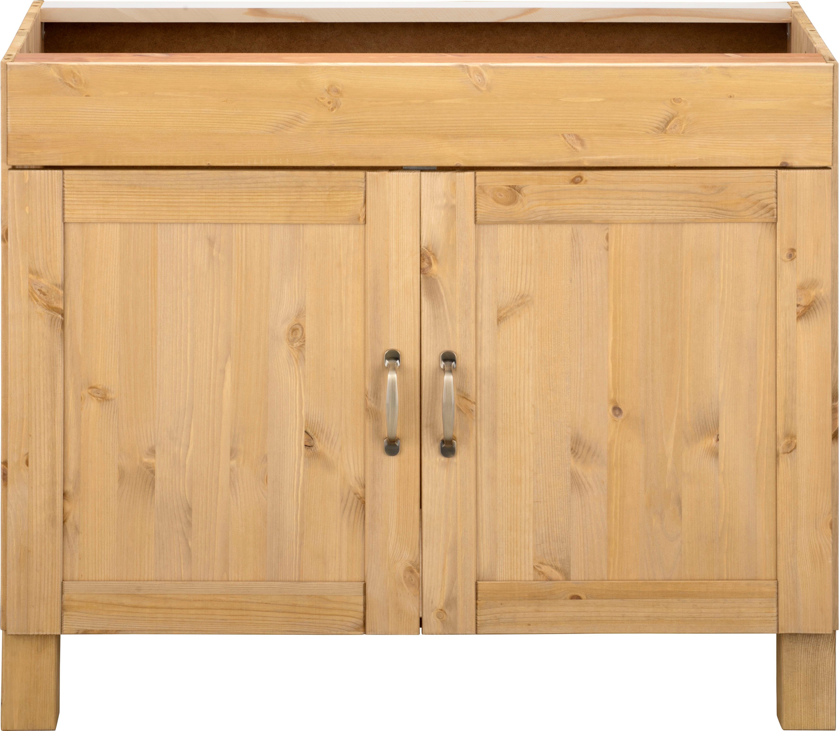 Home affaire Gootsteenkast Alby Breedte 100 cm, 2 vakken