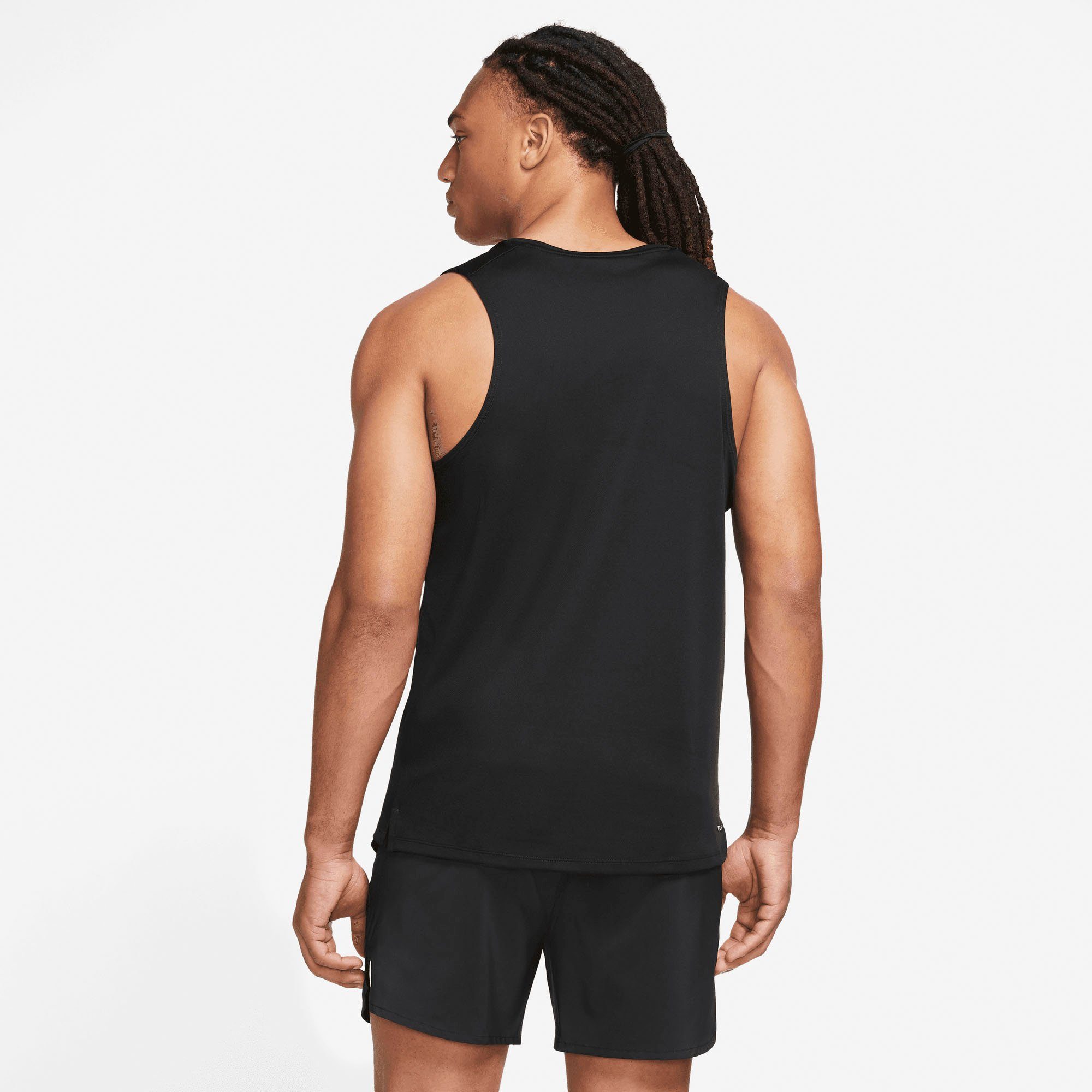 Nike Runningtop M Nk Df Miler Tank (1-delig)