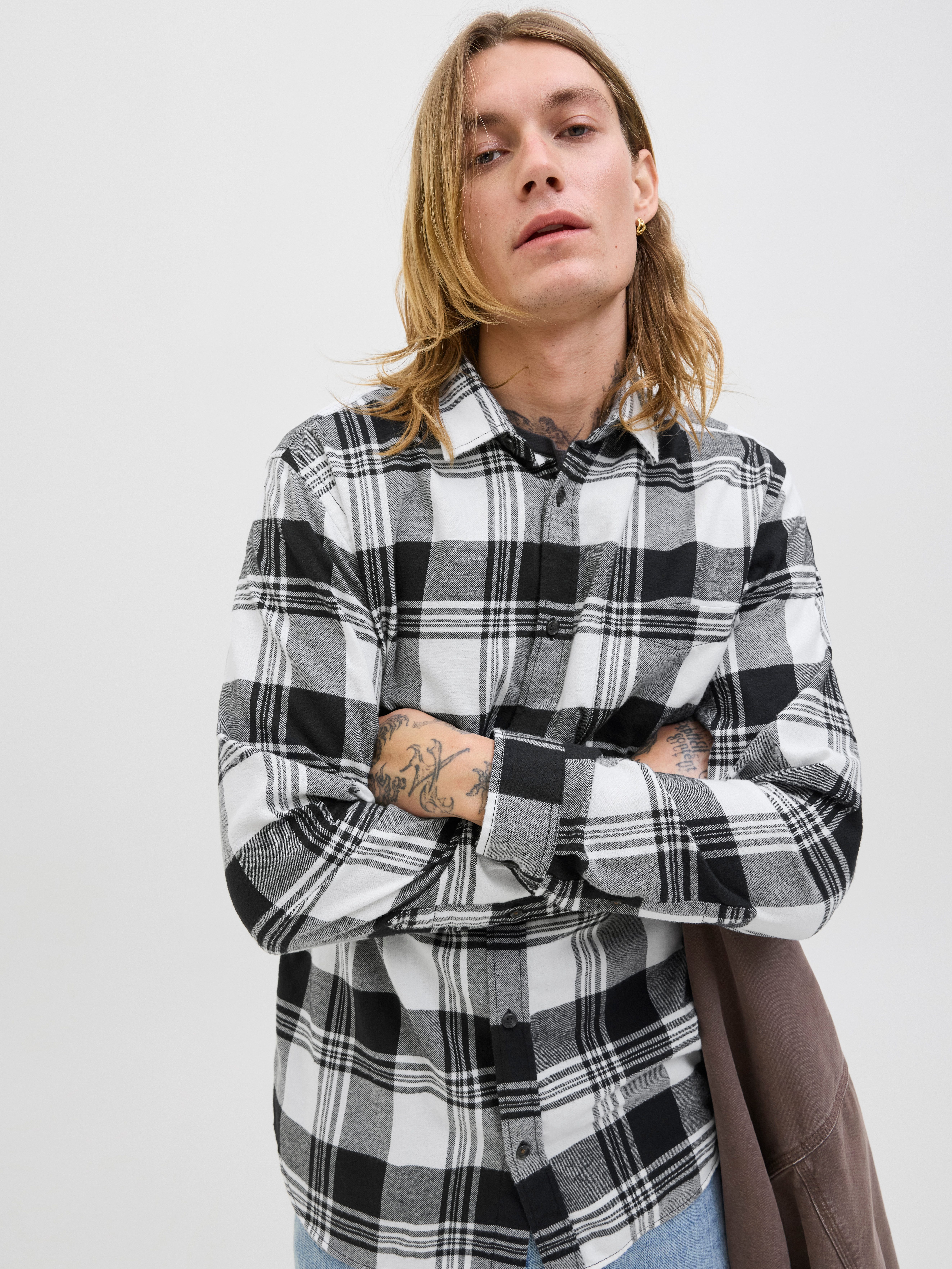Jack & Jones Overhemd met lange mouwen JJJAMES BUFFALO SHIRT LS