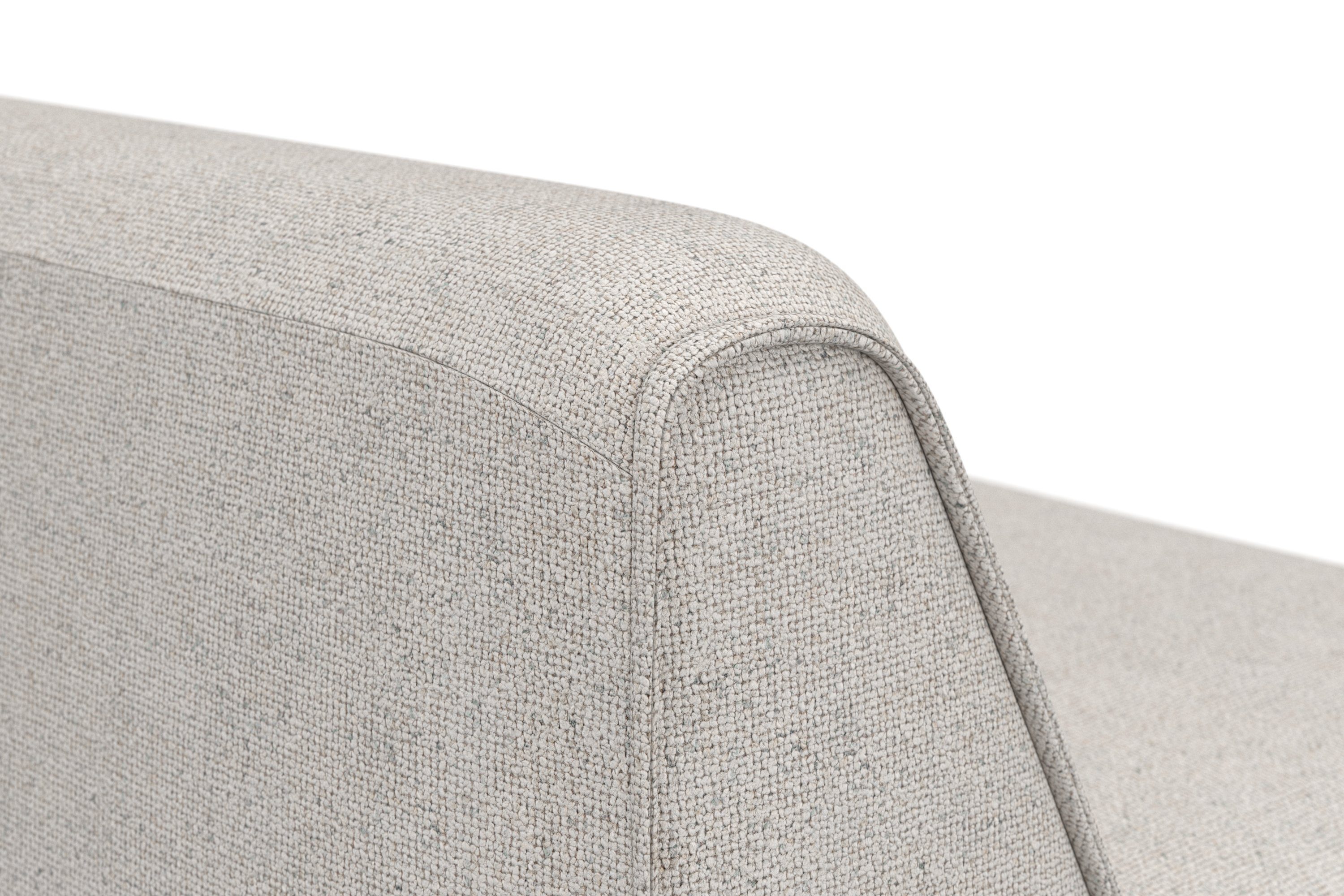 RAUM.ID Fauteuil Merid sofa-middenelement, afmetingen B/D/H: 84/97/46 cm als module of apart te gebruiken, voor individuele samenstelling