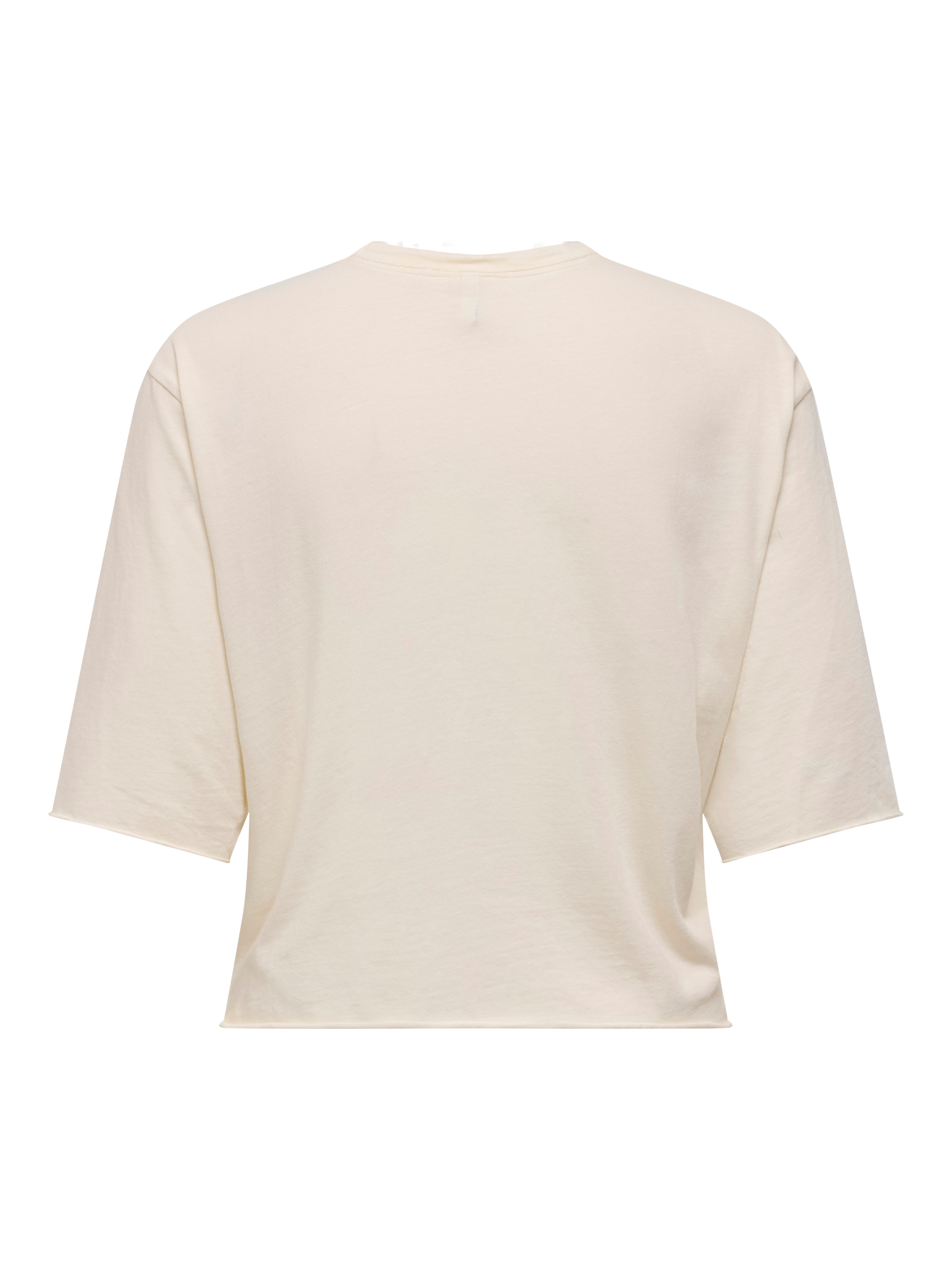 Only Shirt met korte mouwen ONLLUCY LIFE S/S FLOWERS TOP BOX JRS