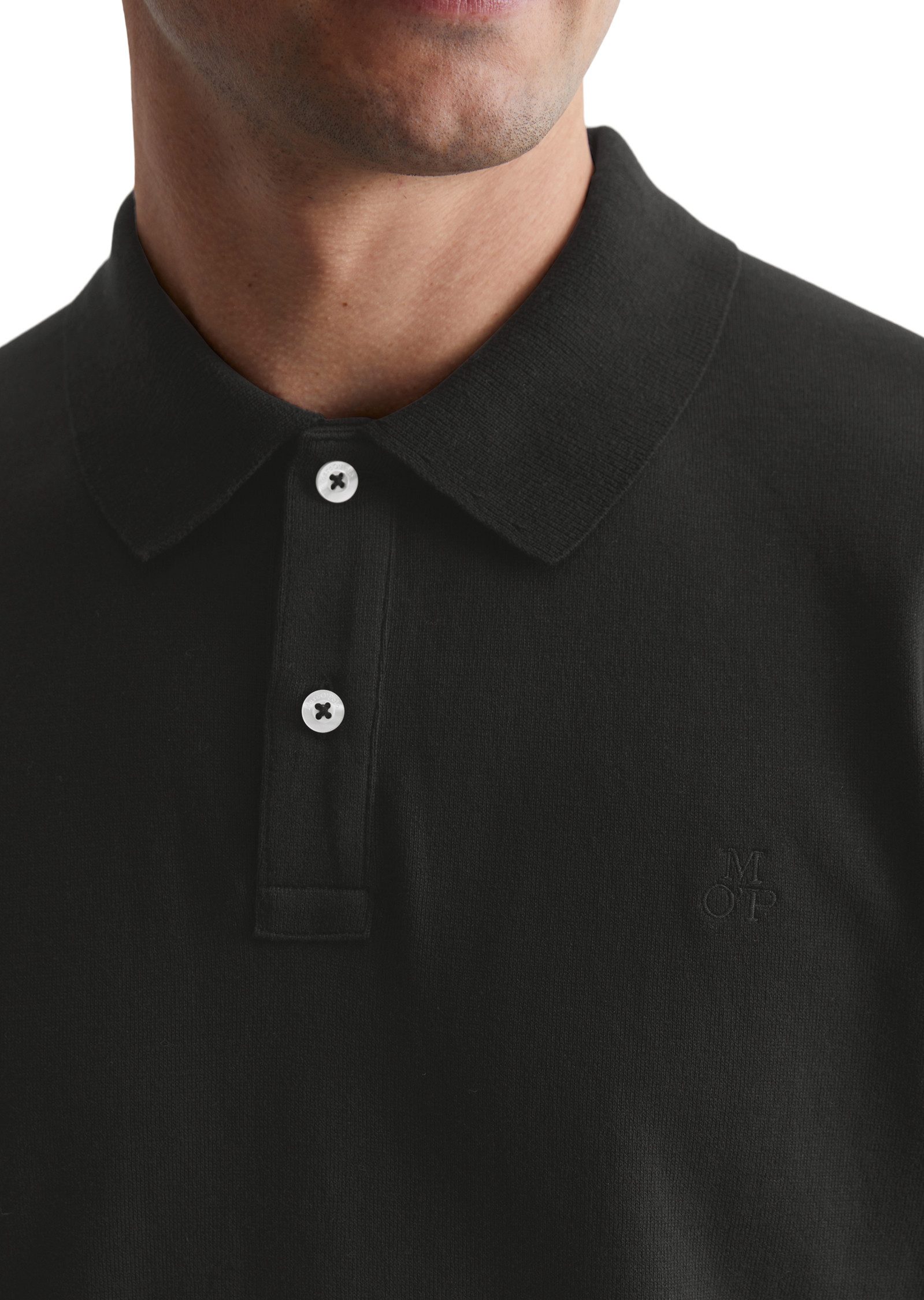 Marc O'Polo Poloshirt met lange mouwen