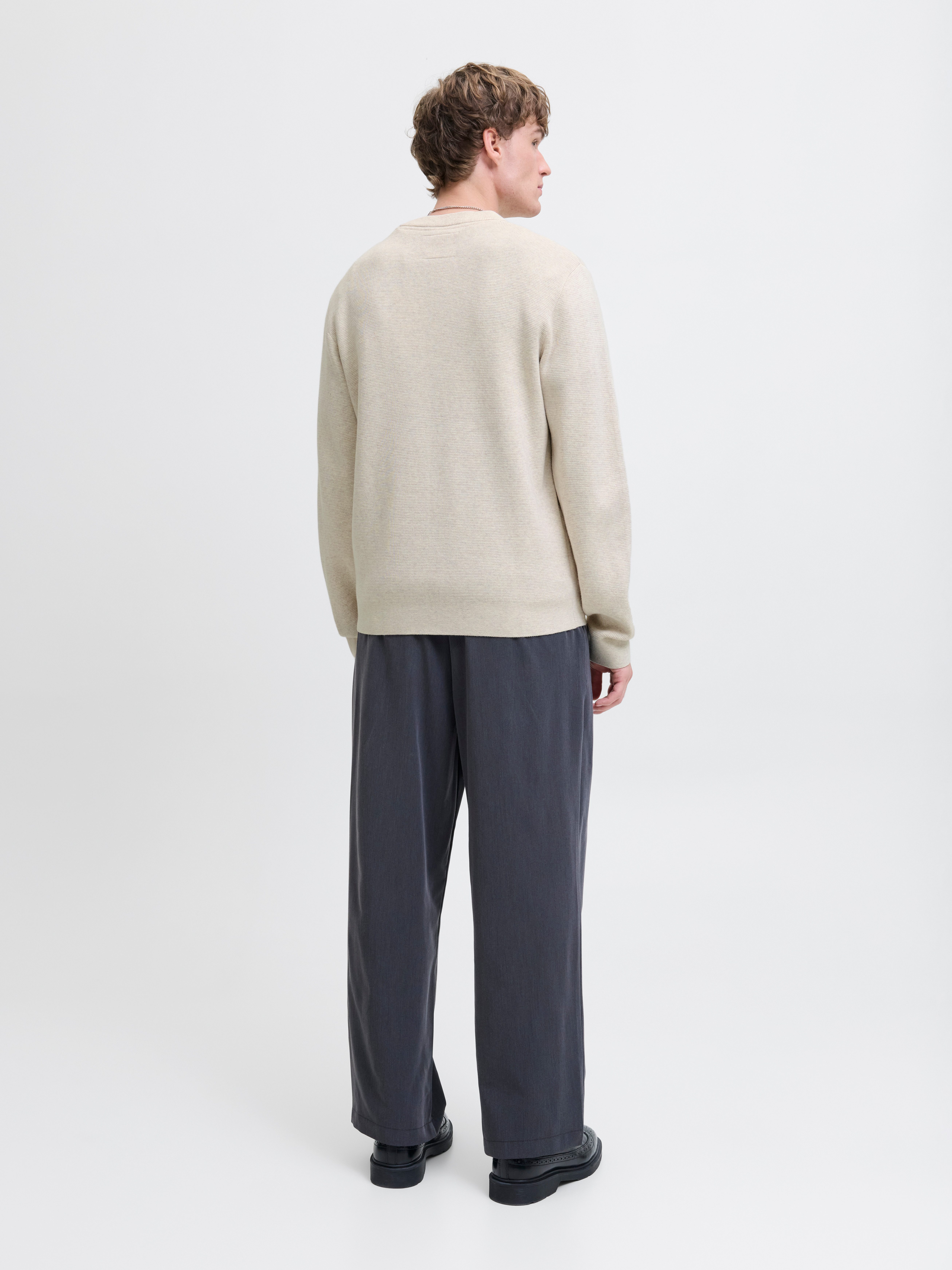 Jack & Jones Gebreide trui JPRBLAMILANO STITCH KNIT CREW NECK SN