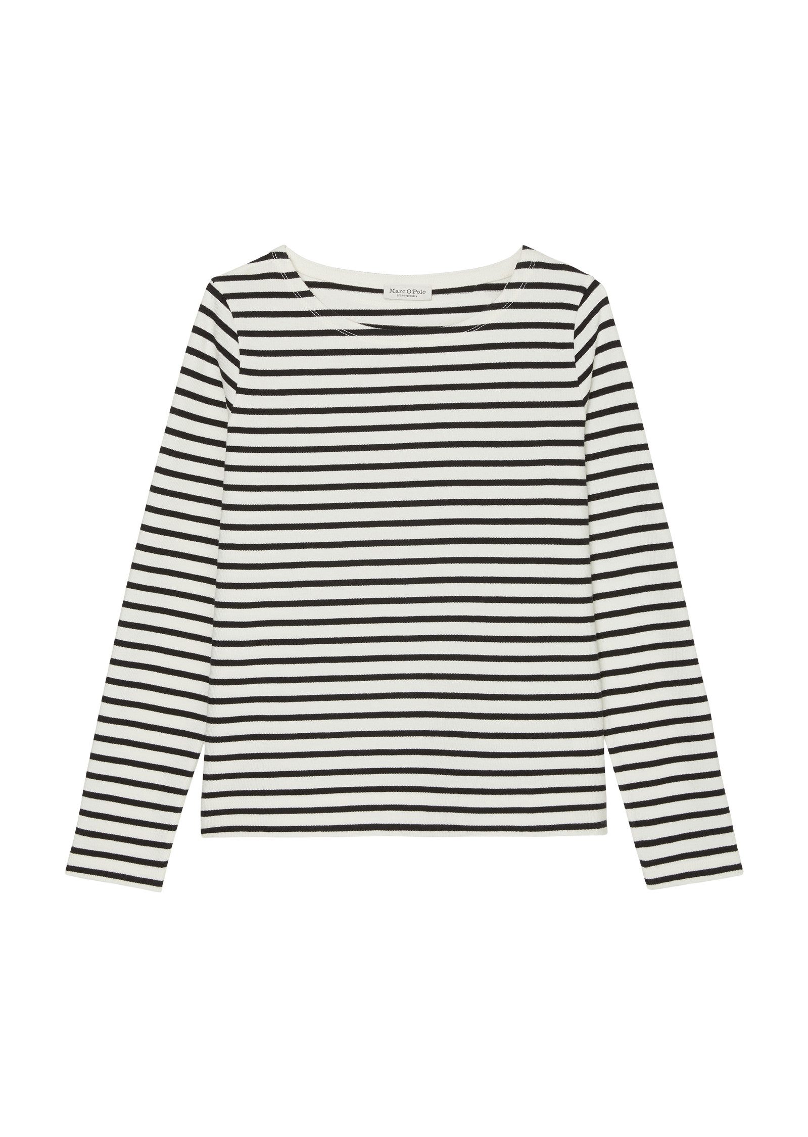Marc O'Polo Shirt met lange mouwen Garen-gekleurd streeppatroon