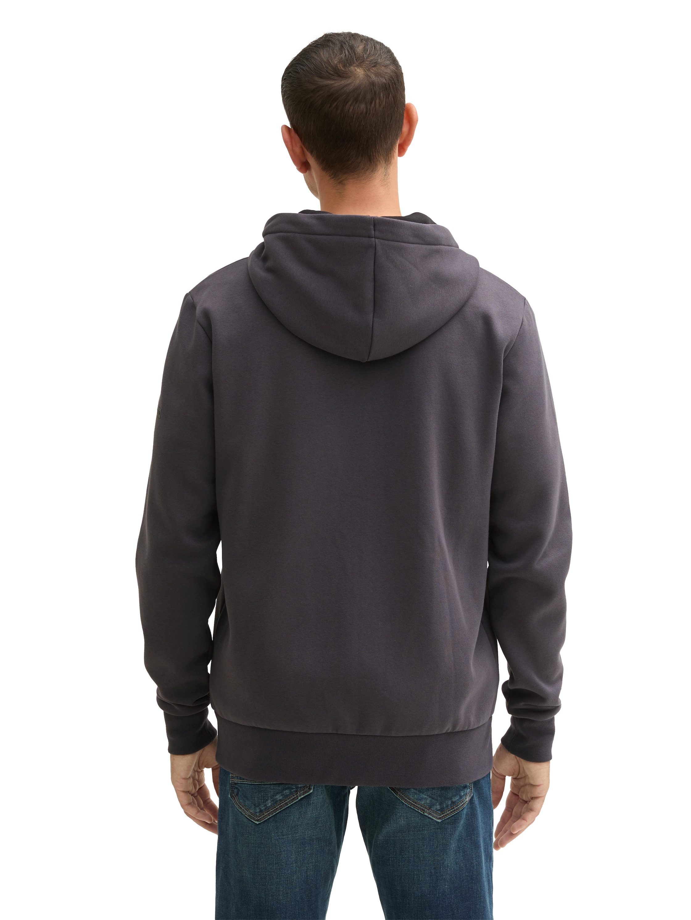Tom Tailor Capuchonsweatvest met een capuchon