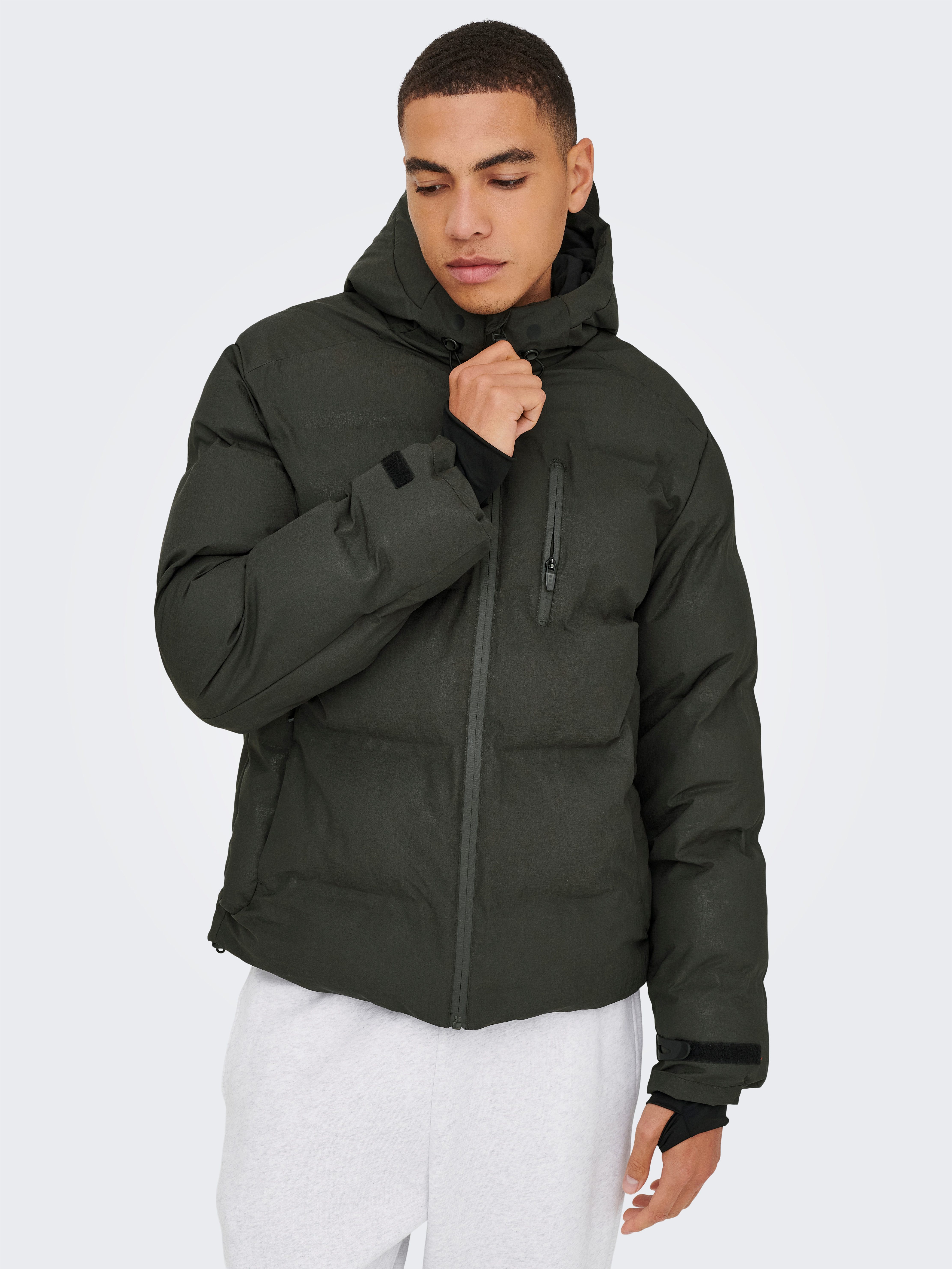 ONLY & SONS Gewatteerde jas ONSMATHIS PUFFER OTW