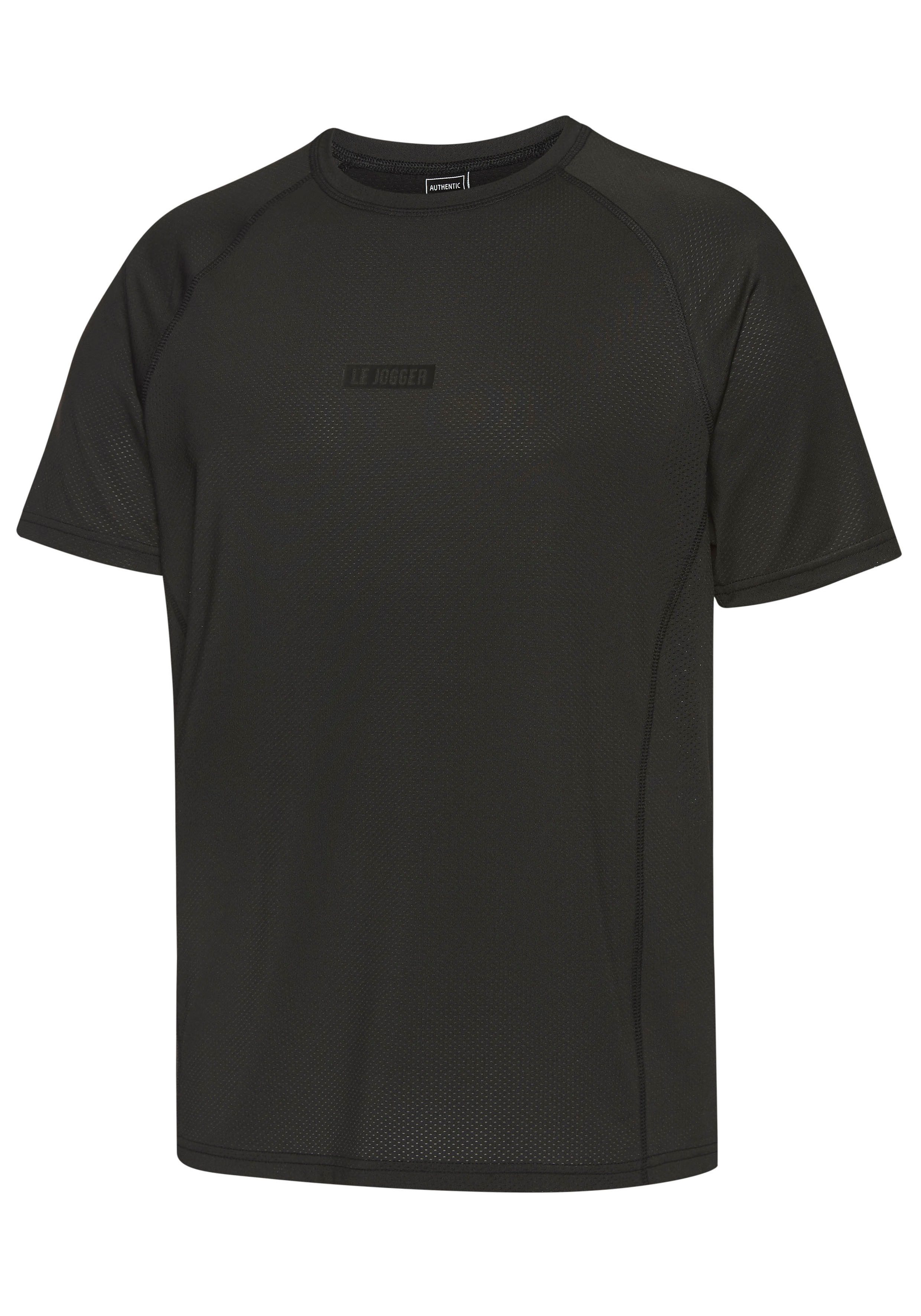 le jogger® T-shirt elastisch shirt met logoprint