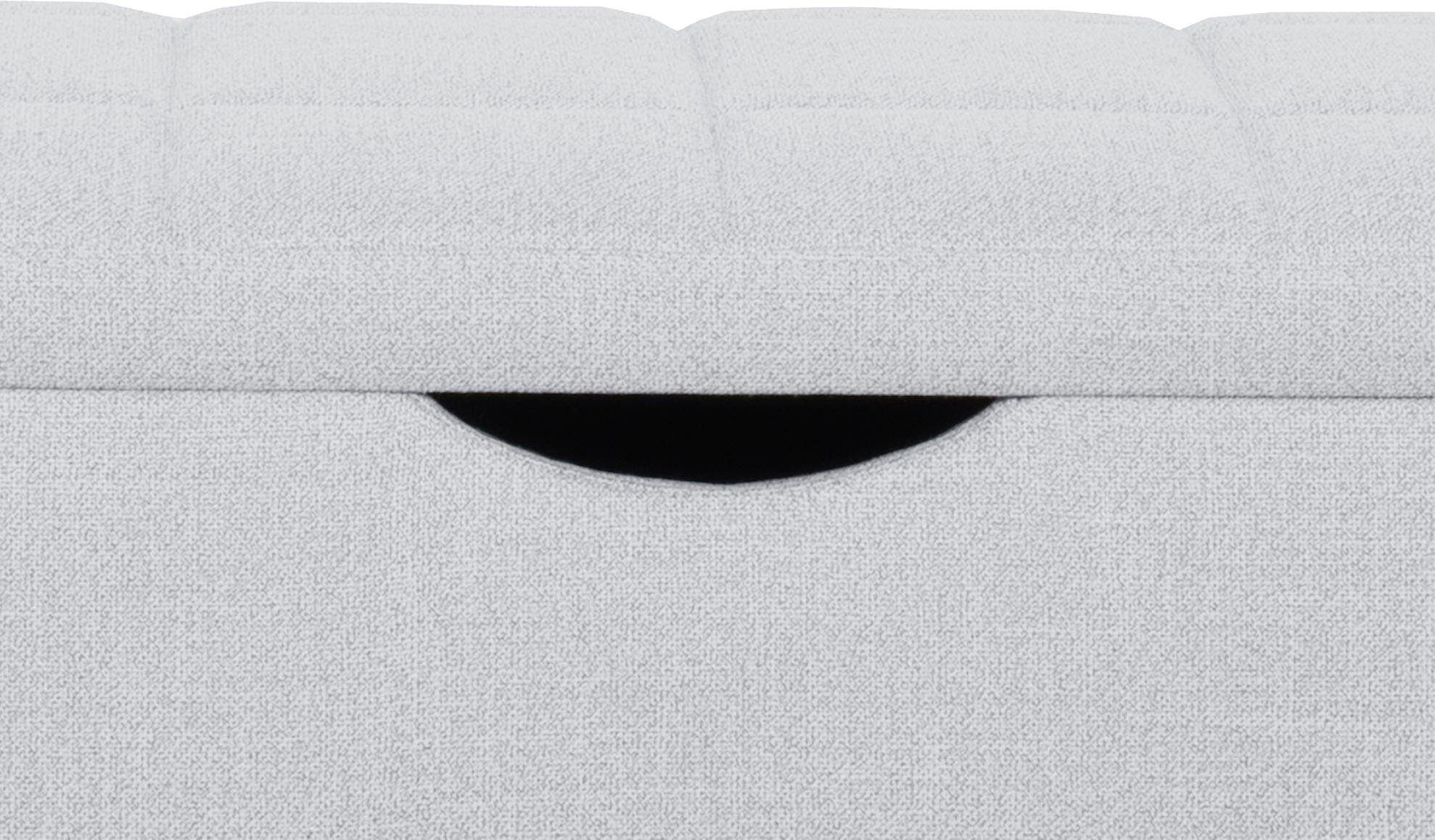 Places of Style Hockerbank Checked met bergruimte, breedte 120 cm en 160 cm, als bedbank te gebruiken
