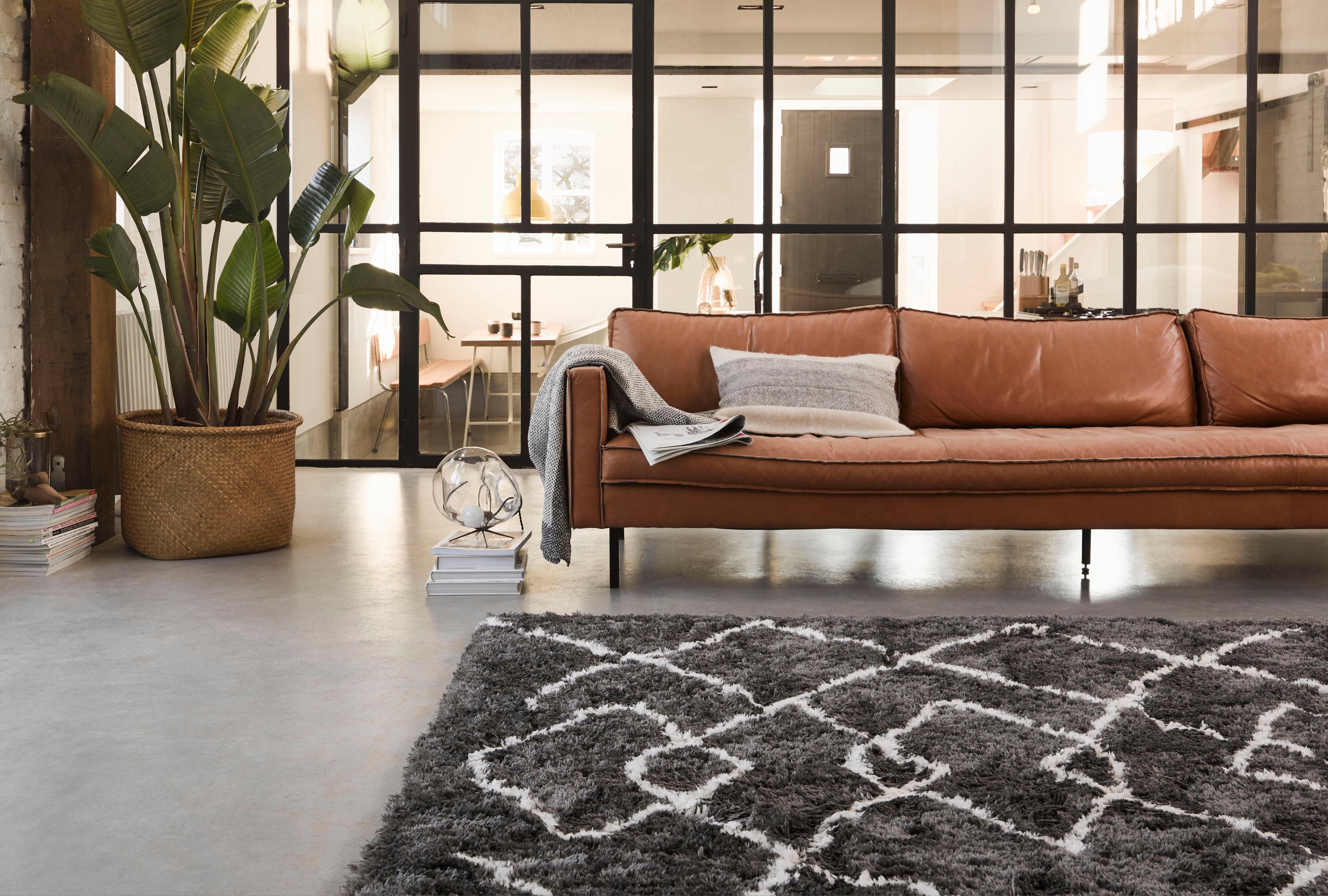 Wecon Home Hoogpolig vloerkleed Afella Woonkamer