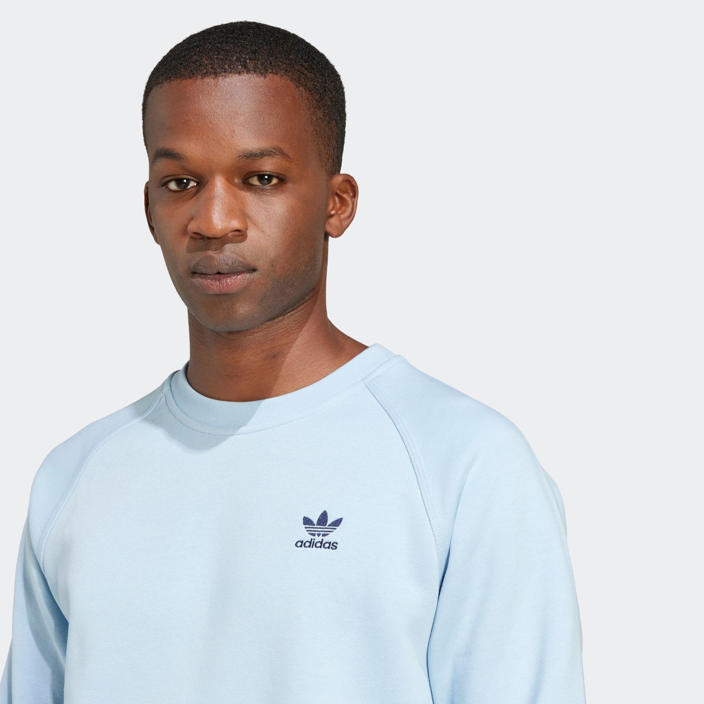 adidas Originals Sweatshirt ESS CREW Essentials pullover, zachte binnenkant