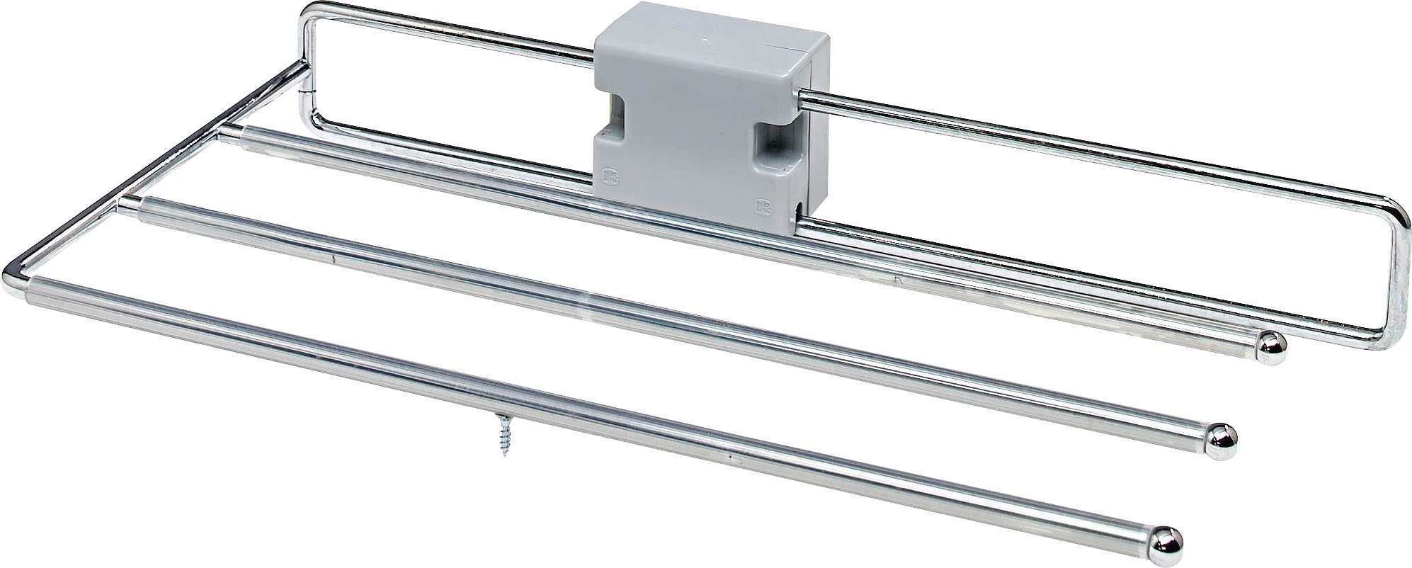 rauch Draaideurkast Kledingkast kast garderobe linnenkast VOYAGER moderne grepen in grijs metallic met buitenlades made in germany